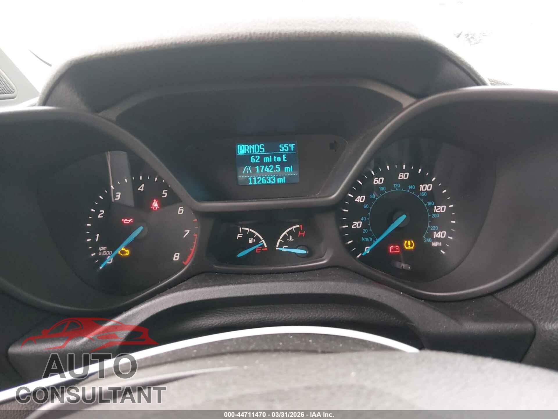 FORD TRANSIT CONNECT 2014 - NM0LE6E75E1141975