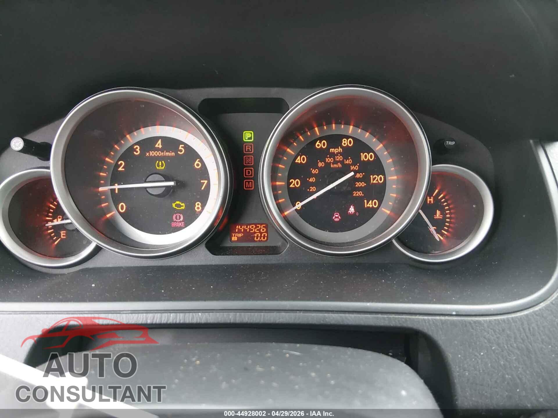 MAZDA CX-9 2010 - JM3TB2MV0A0226086
