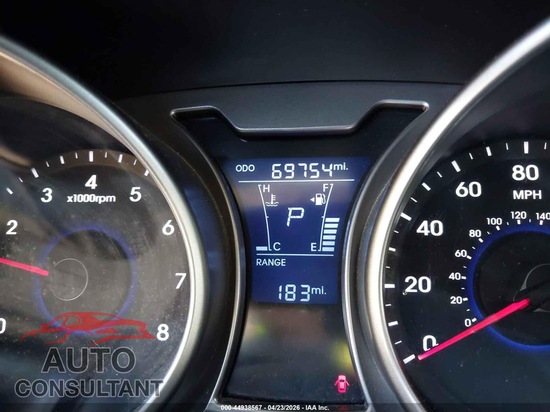 HYUNDAI VELOSTER 2012 - KMHTC6AD4CU070764