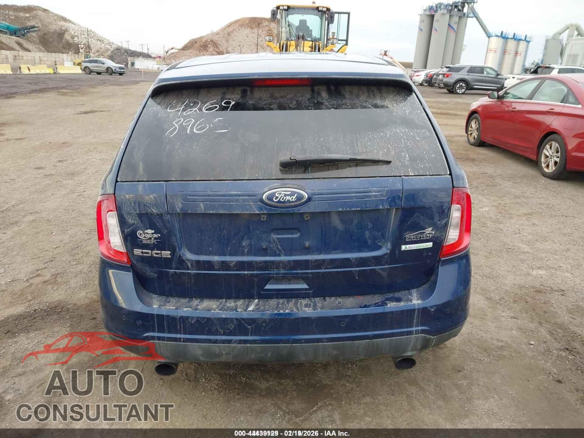 FORD EDGE 2012 - 2FMDK3G99CBA25690