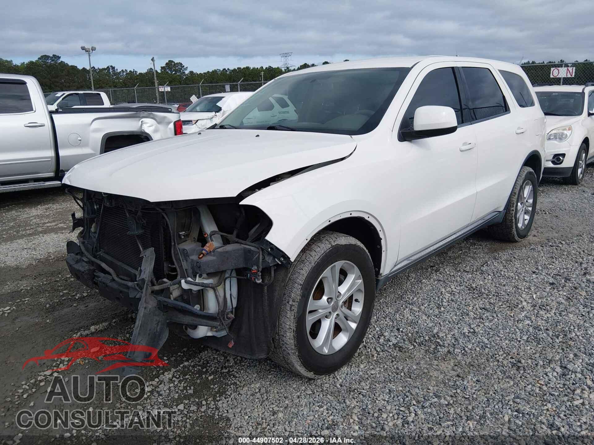 DODGE DURANGO 2012 - 1C4RDHAGXCC247518