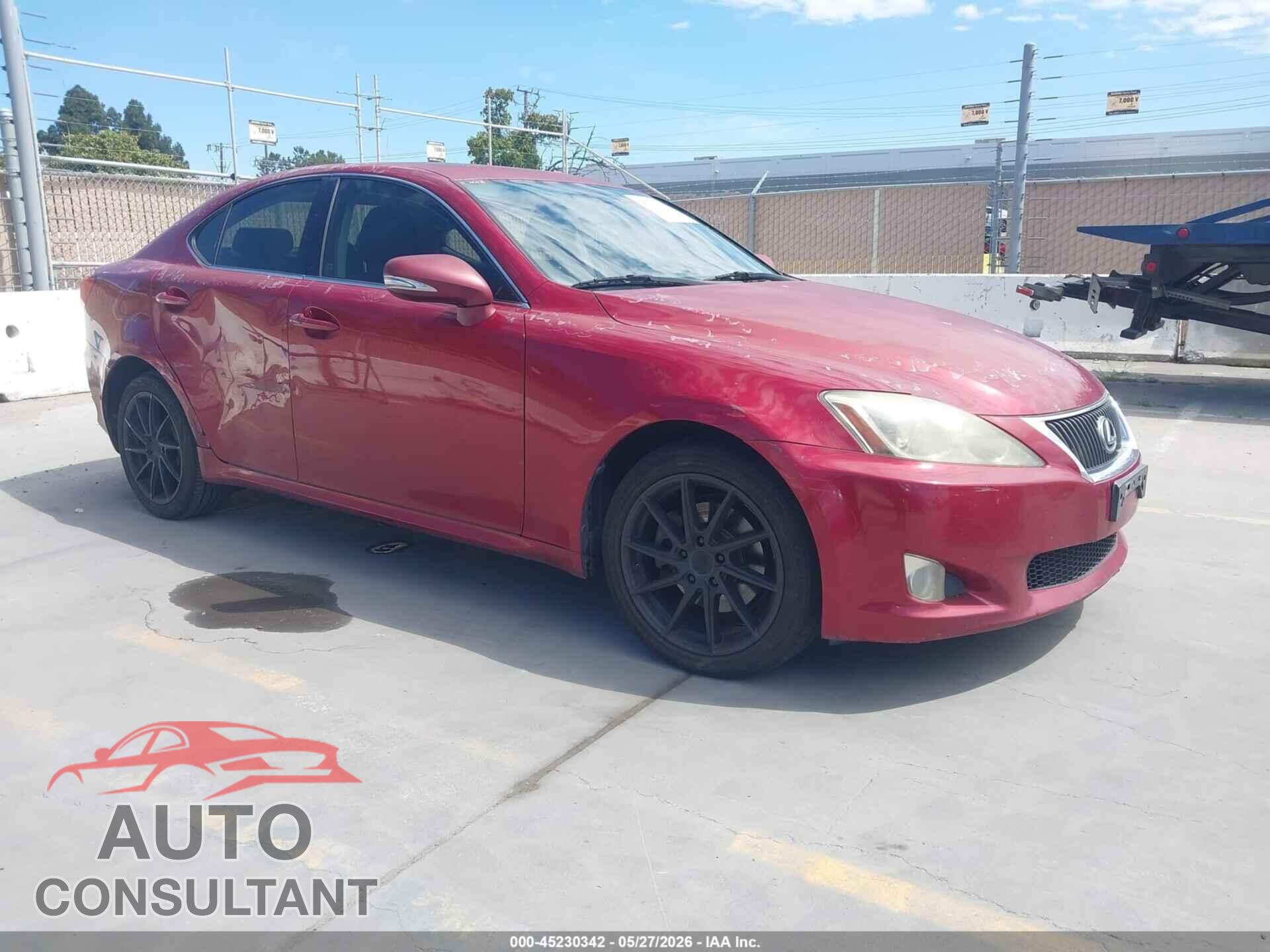 LEXUS IS 250 2009 - JTHCK262495030404