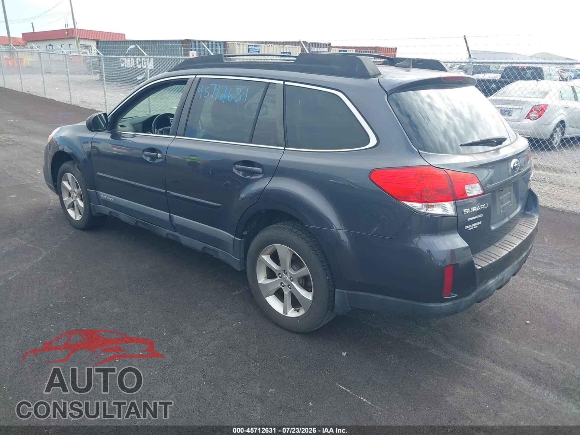SUBARU OUTBACK 2013 - 4S4BRCKC8D3223796
