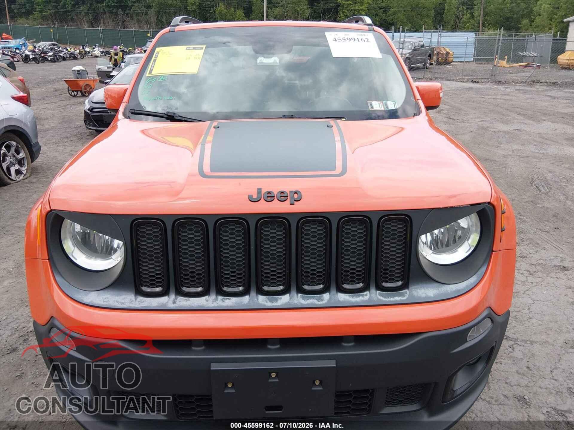 JEEP RENEGADE 2017 - ZACCJBBB2HPG32461