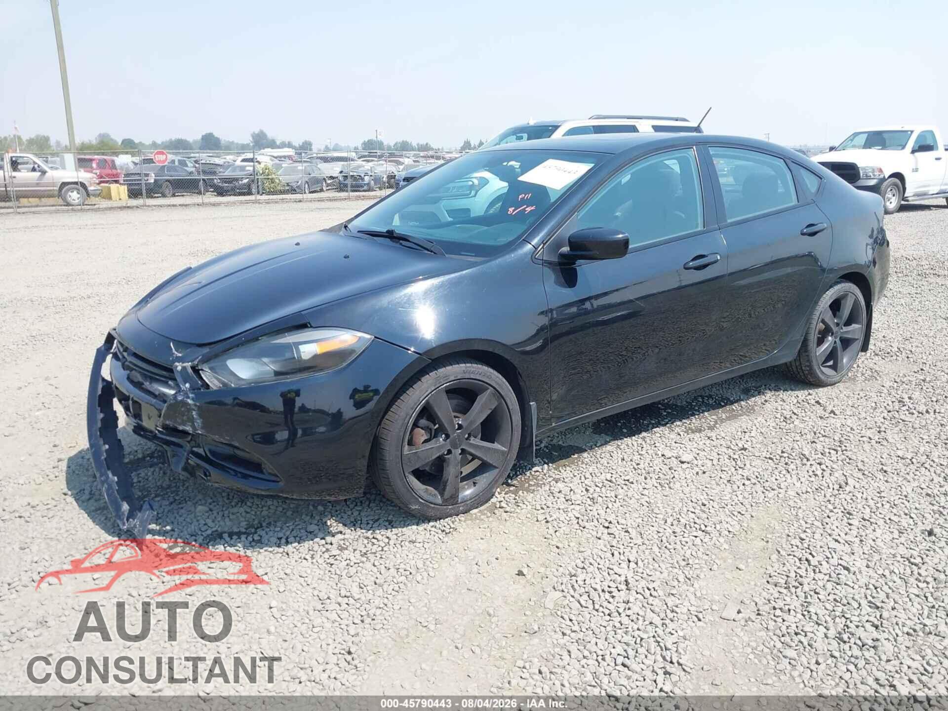 DODGE DART 2015 - 1C3CDFBB5FD200736