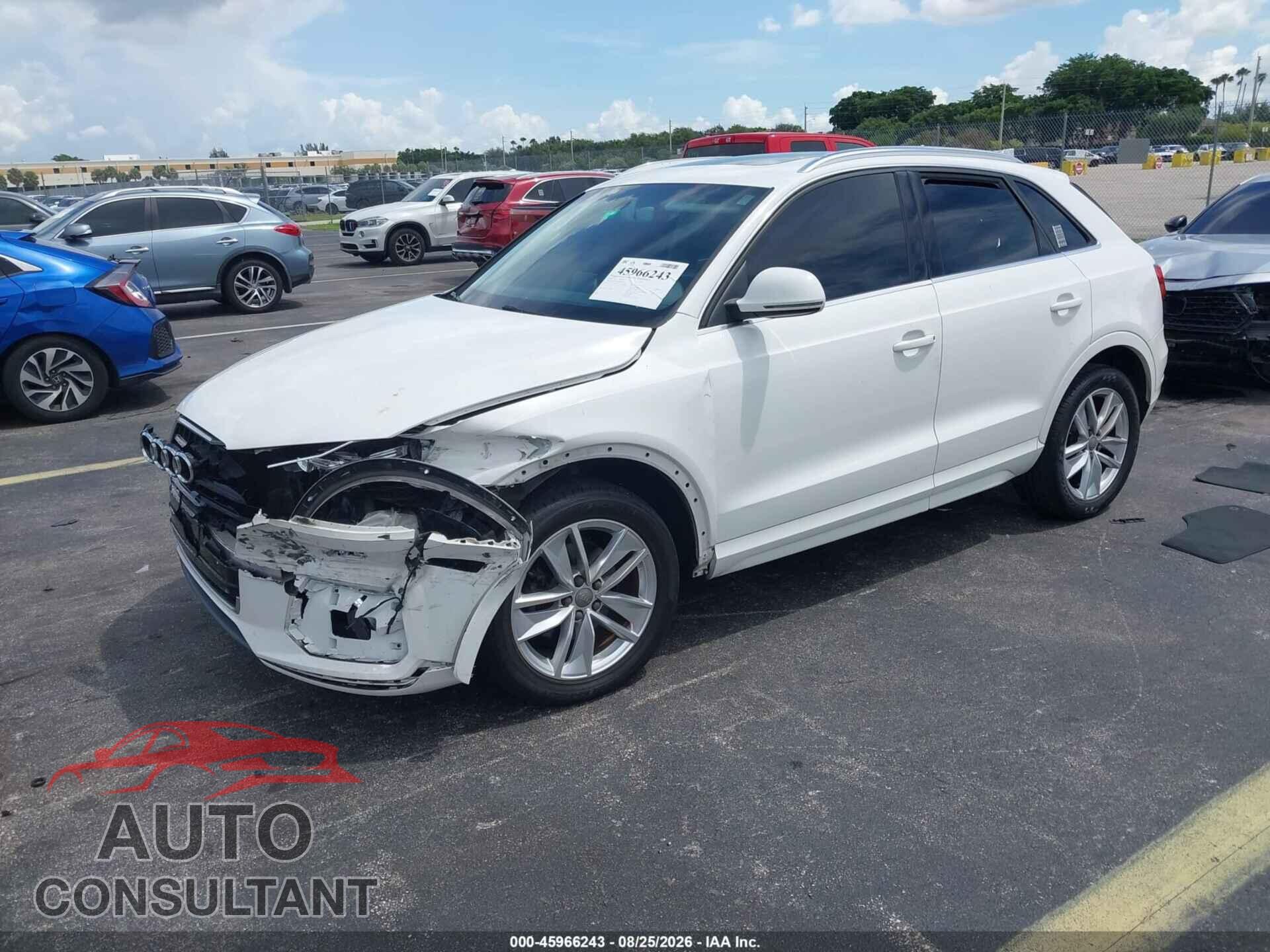 AUDI Q3 2016 - WA1BFCFS2GR009770