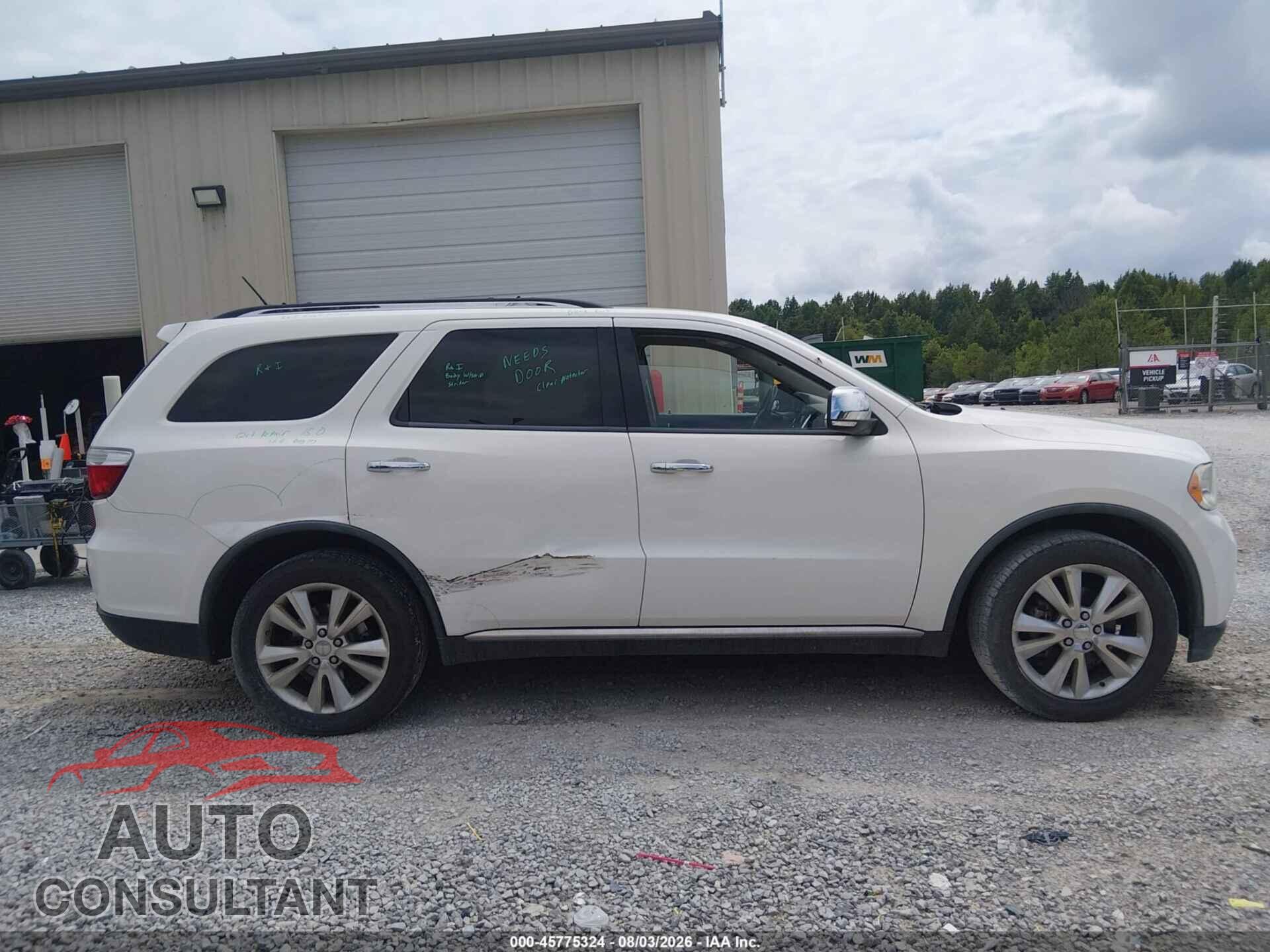 DODGE DURANGO 2011 - 1D4RD4GG5BC630378