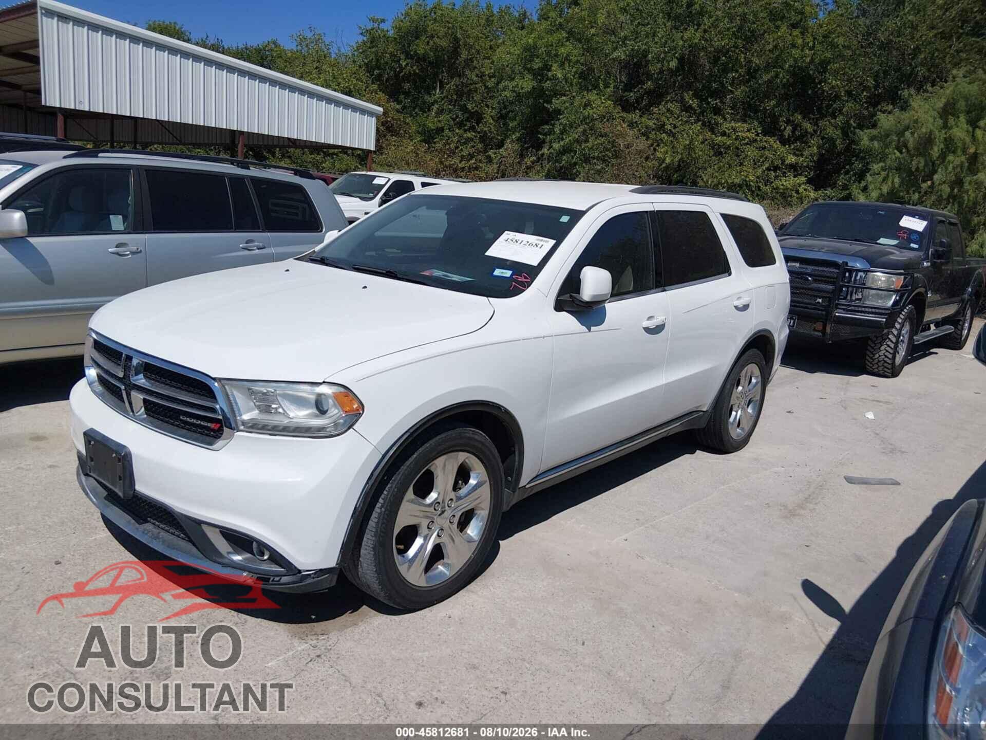 DODGE DURANGO 2014 - 1C4SDHDT9EC428171