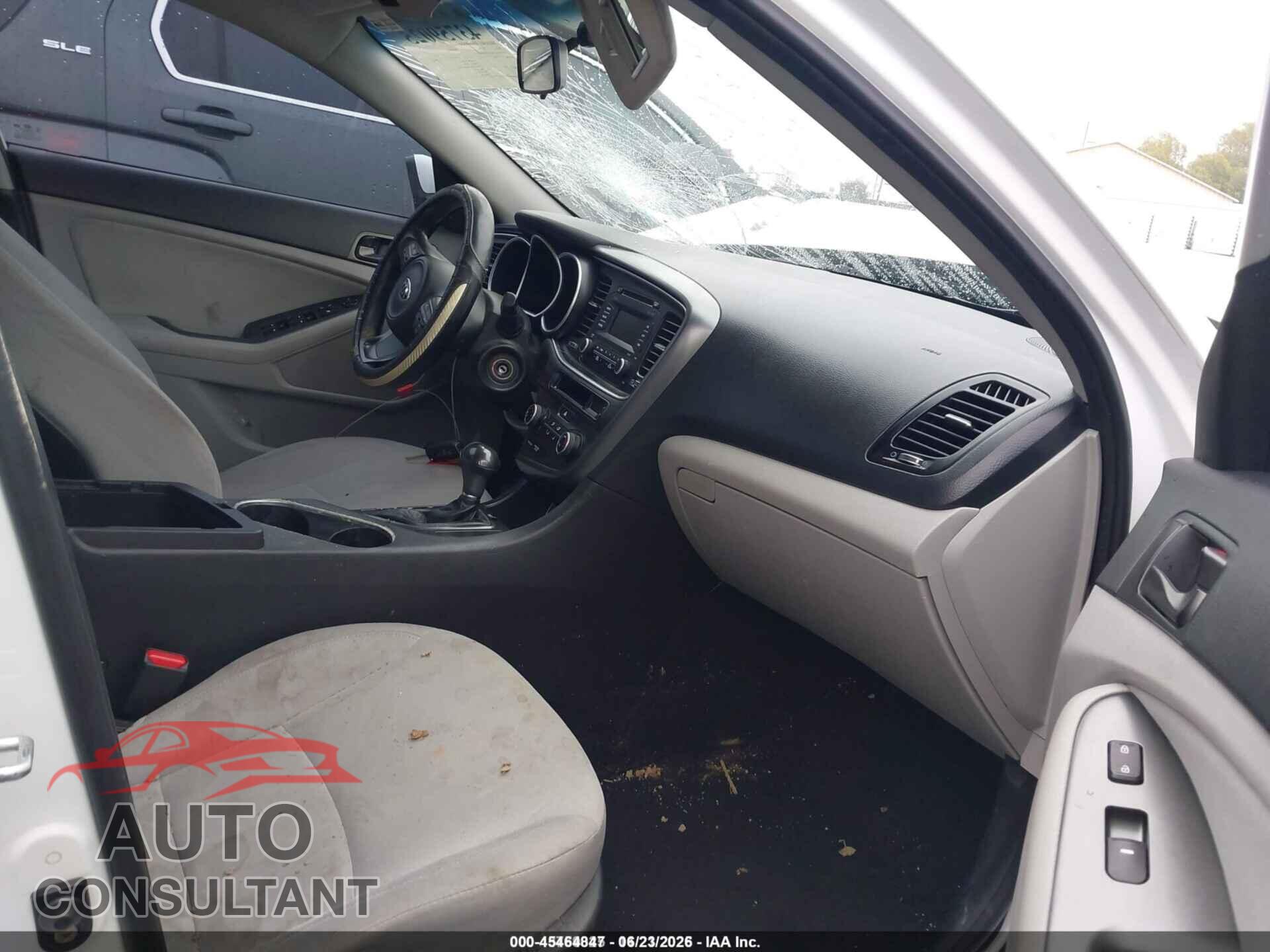 KIA OPTIMA 2015 - KNAGM4A71F5616840