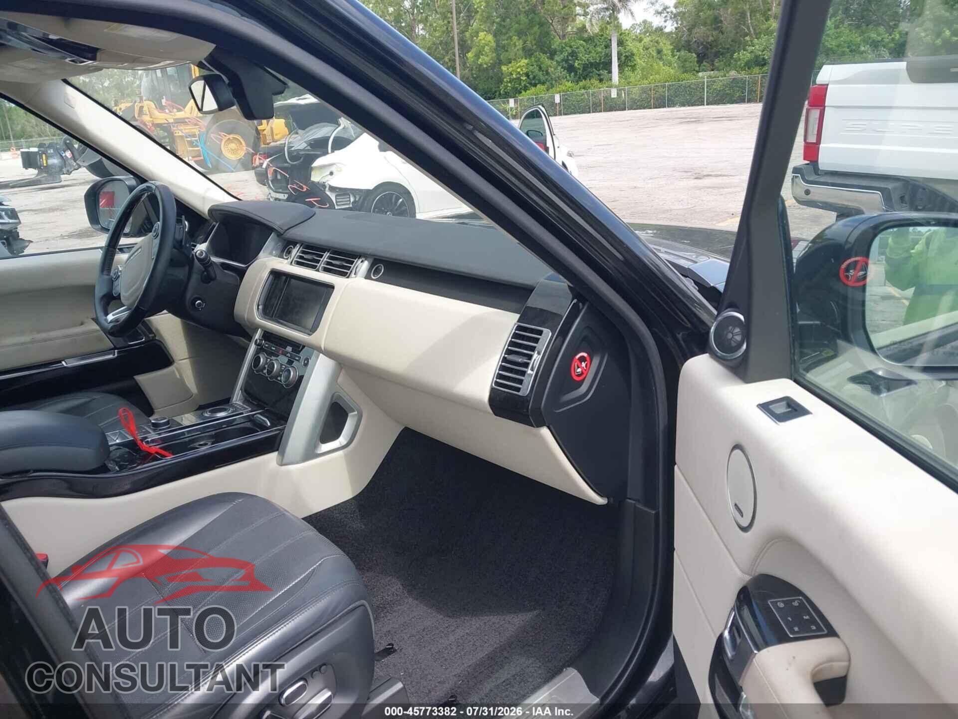 LAND ROVER RANGE ROVER 2013 - SALGS2EF7DA100882