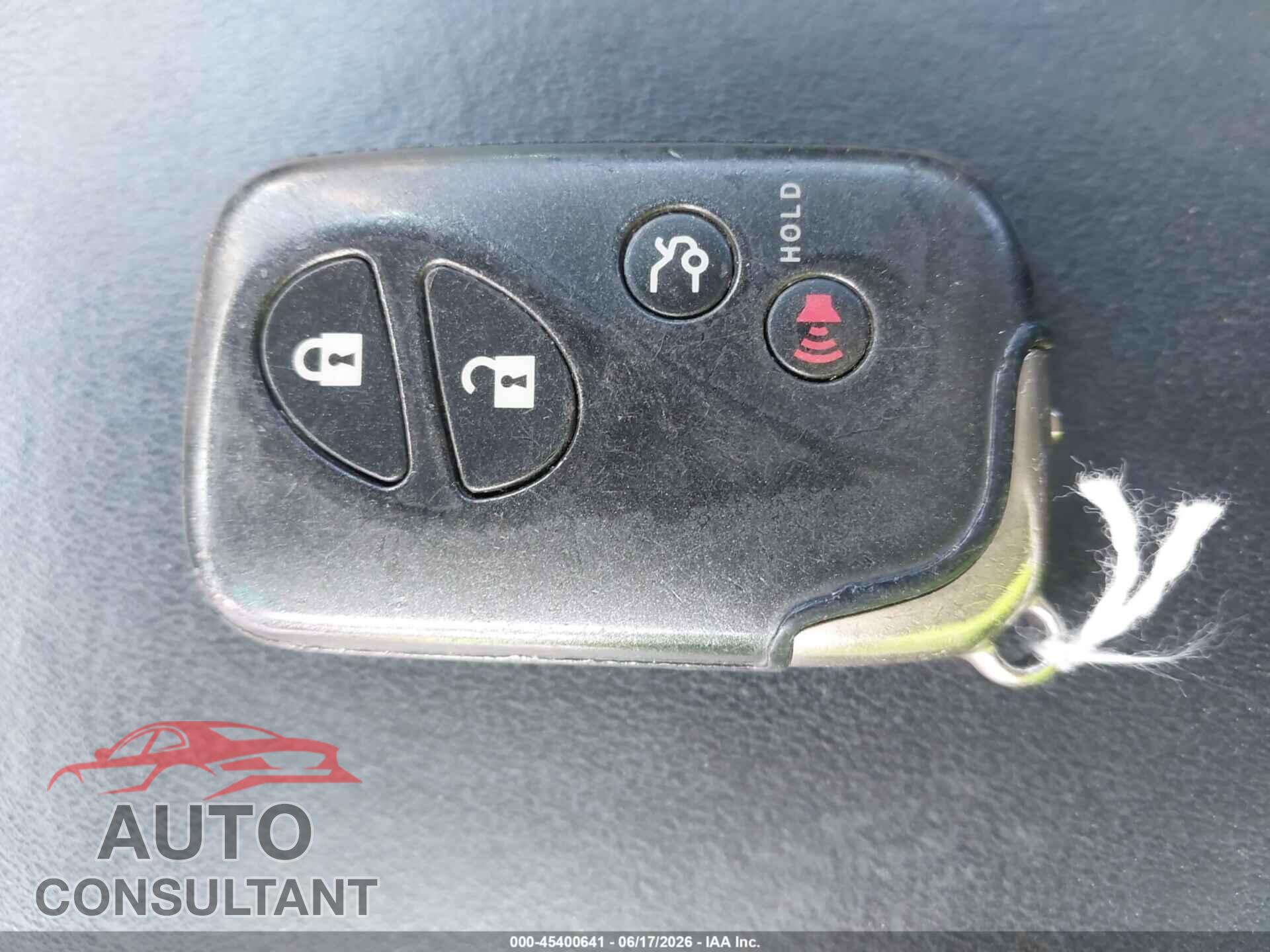 LEXUS IS 250 2010 - JTHCF5C20A2032697