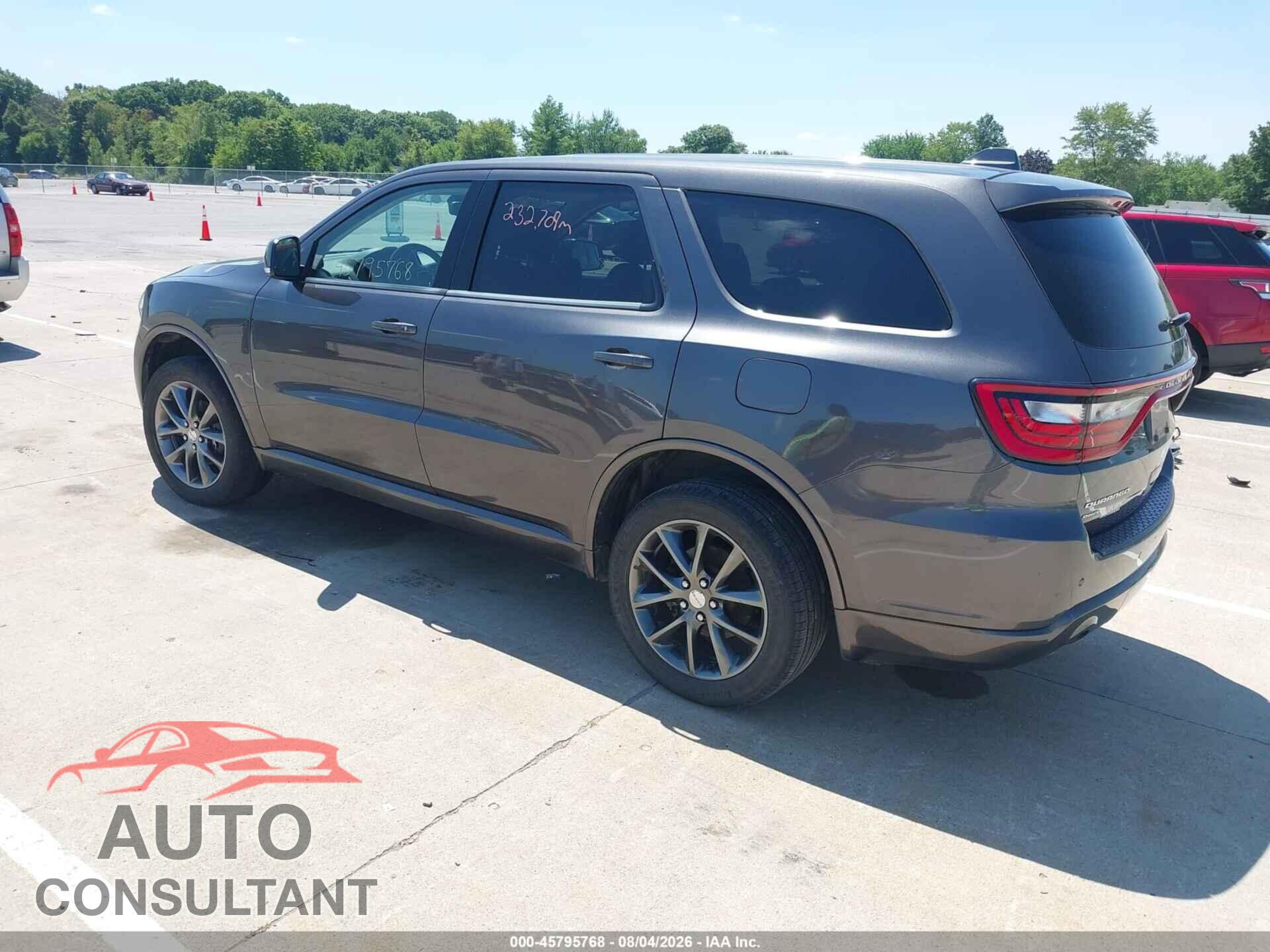 DODGE DURANGO 2017 - 1C4RDJDGXHC828057