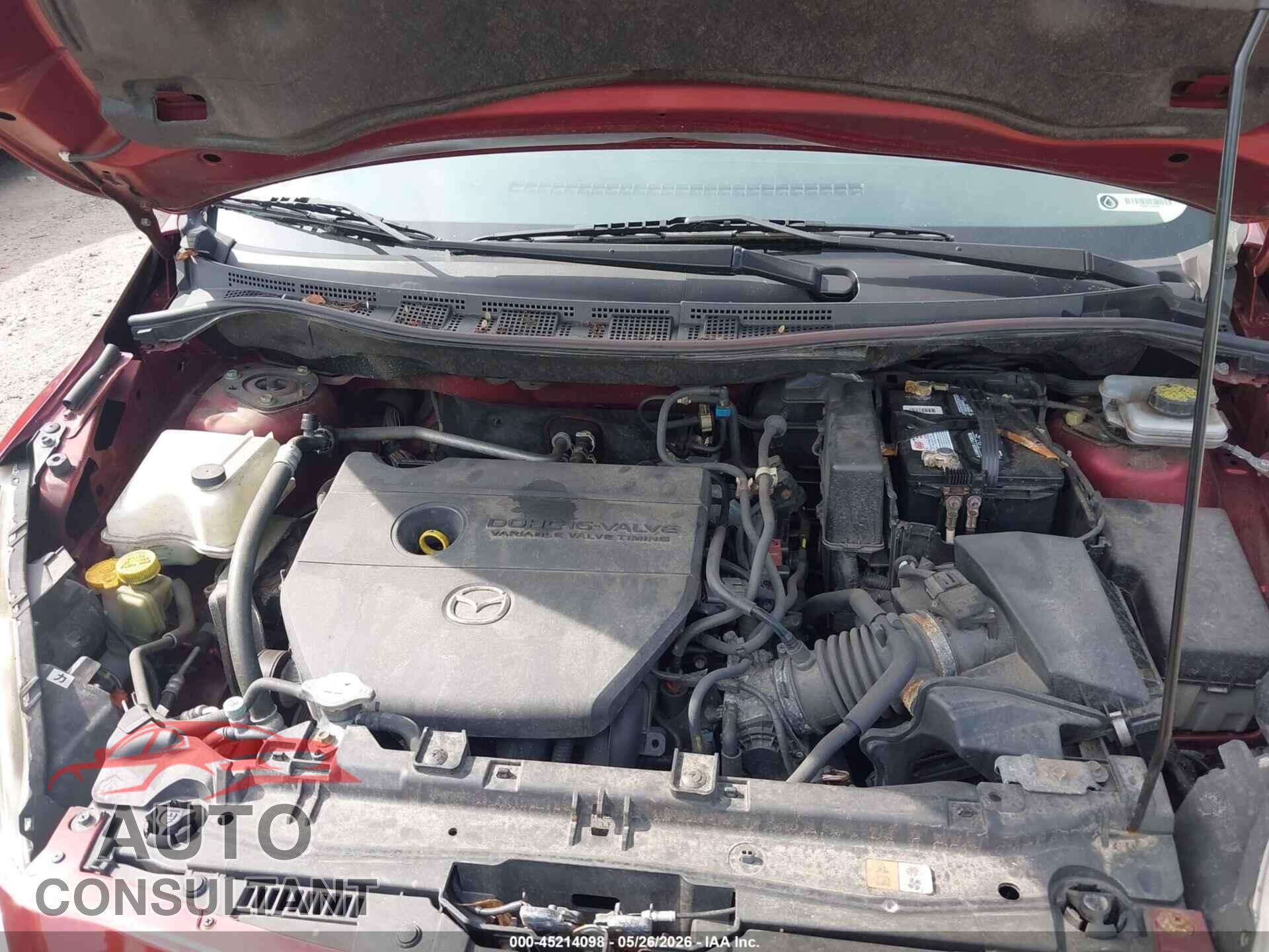 MAZDA MAZDA5 2012 - JM1CW2DLXC0142582