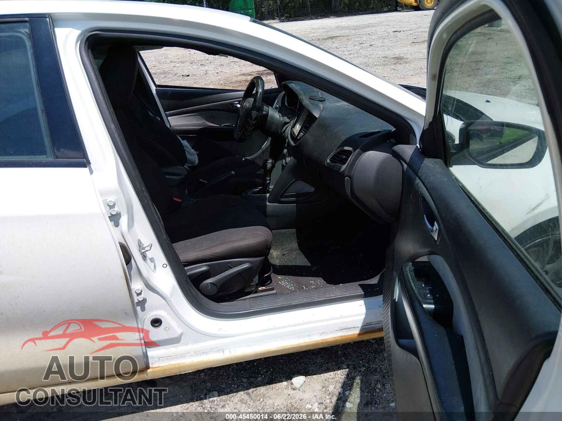 DODGE DART 2014 - 1C3CDFBB2ED907257