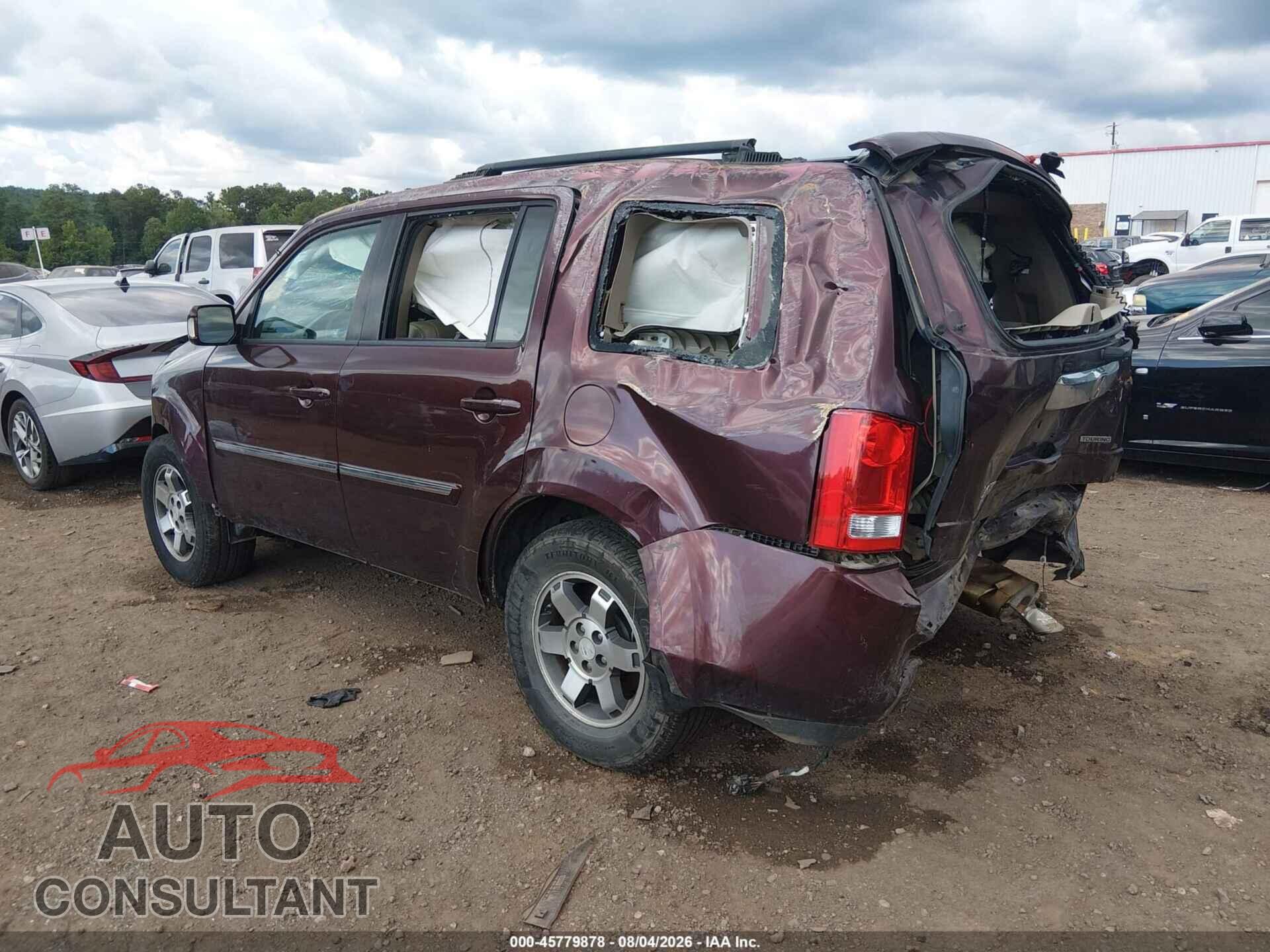 HONDA PILOT 2010 - 5FNYF3H98AB020568