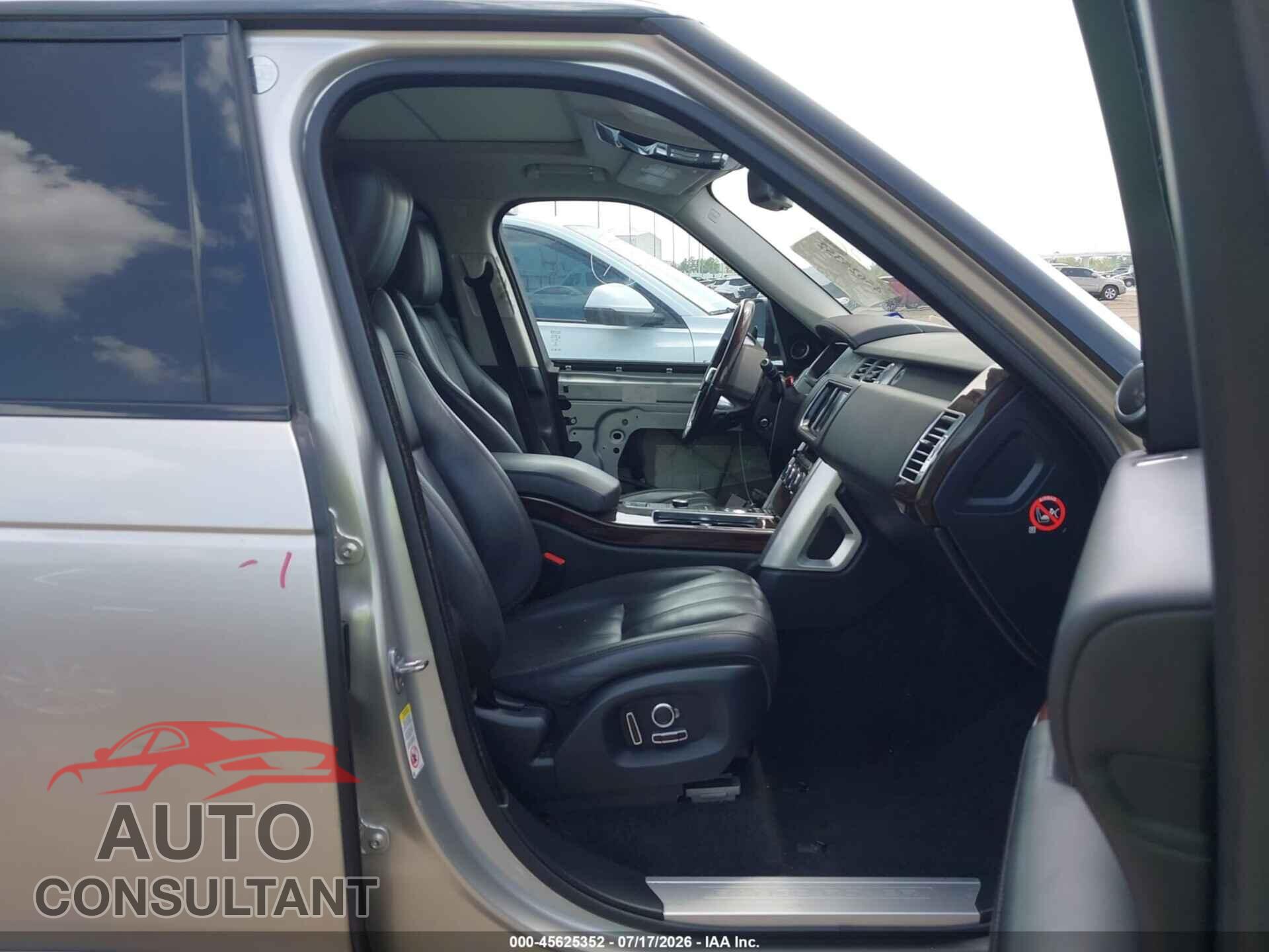LAND ROVER RANGE ROVER 2016 - SALGS2EFXGA280007