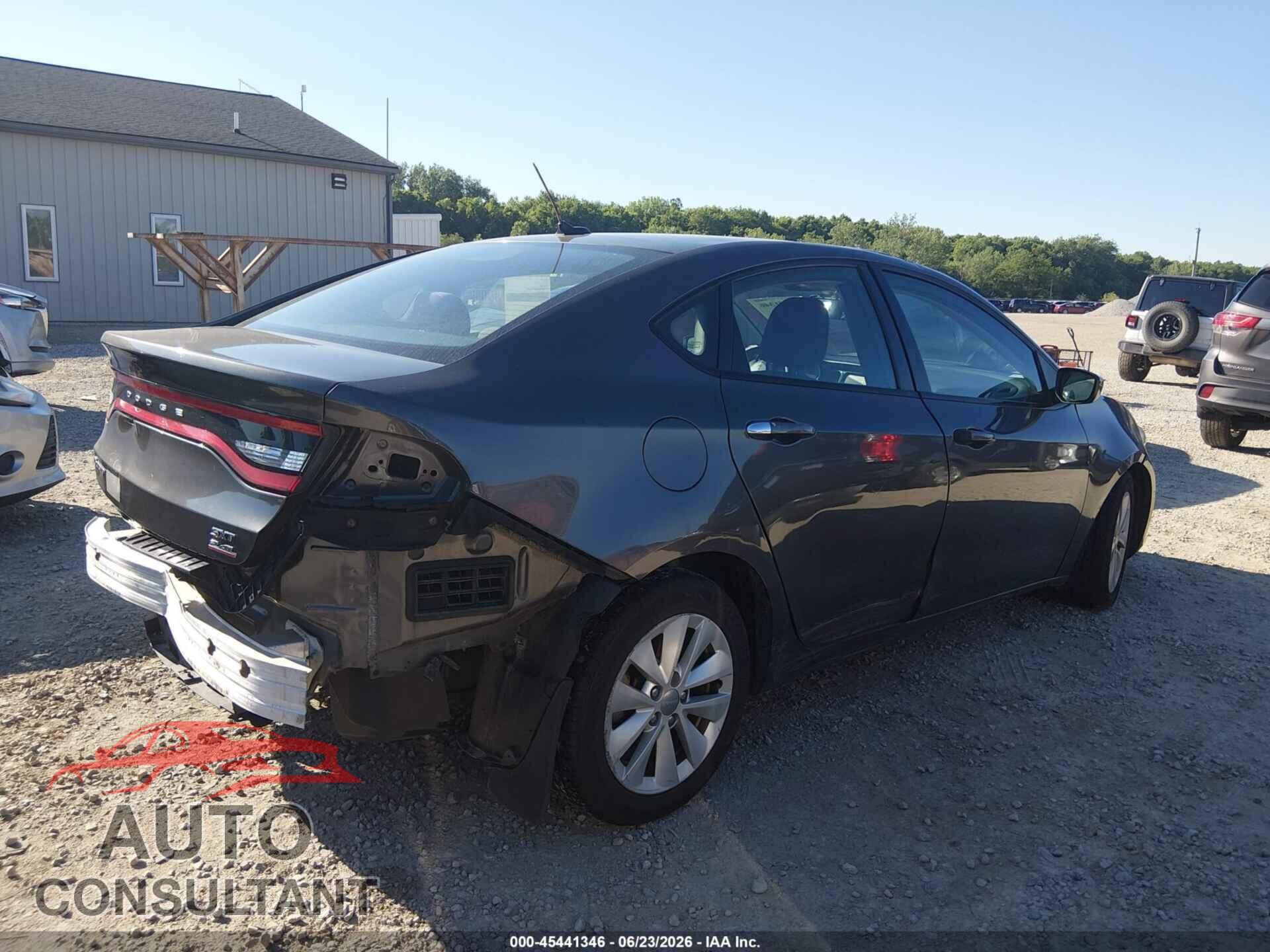 DODGE DART 2014 - 1C3CDFBB5ED767902