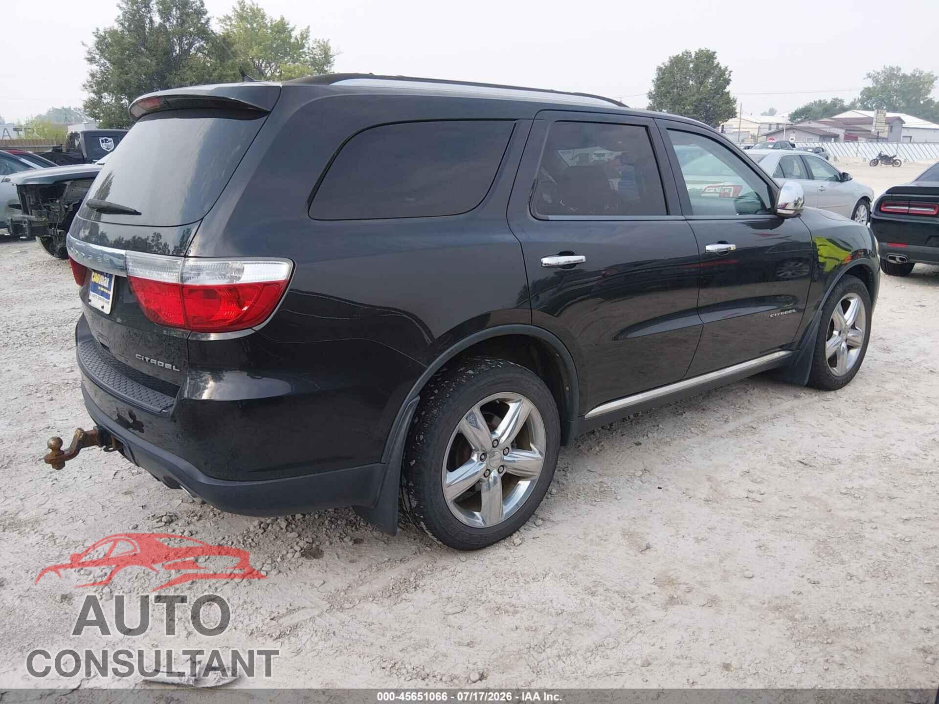 DODGE DURANGO 2012 - 1C4SDJET0CC328611
