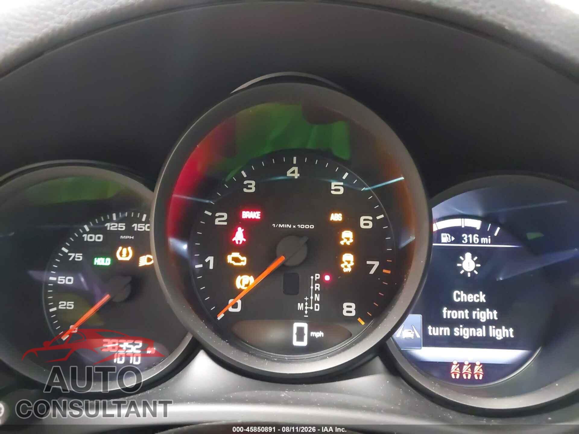 PORSCHE MACAN 2021 - WP1AA2A58MLB17724