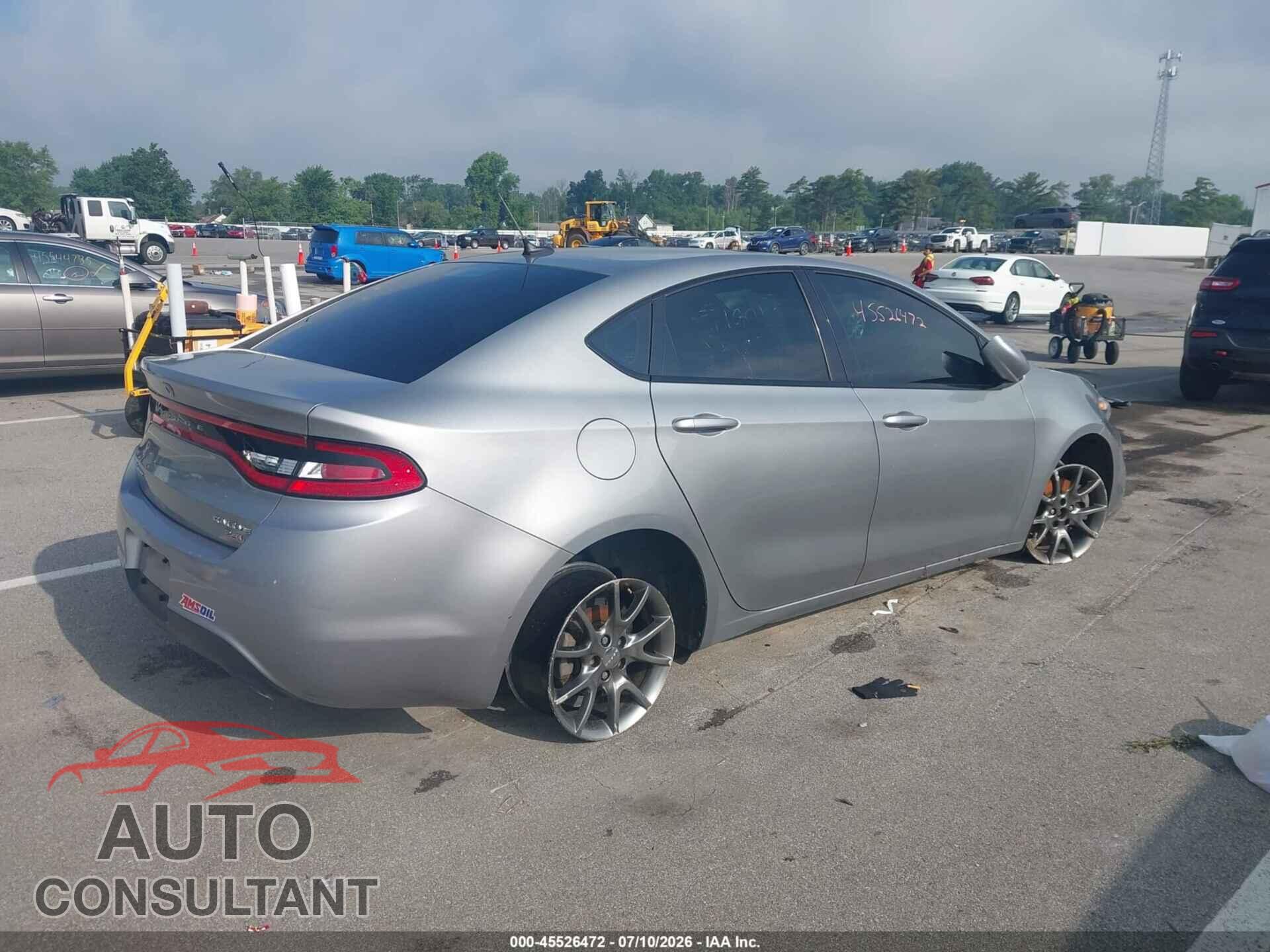 DODGE DART 2014 - 1C3CDFBB8ED719813
