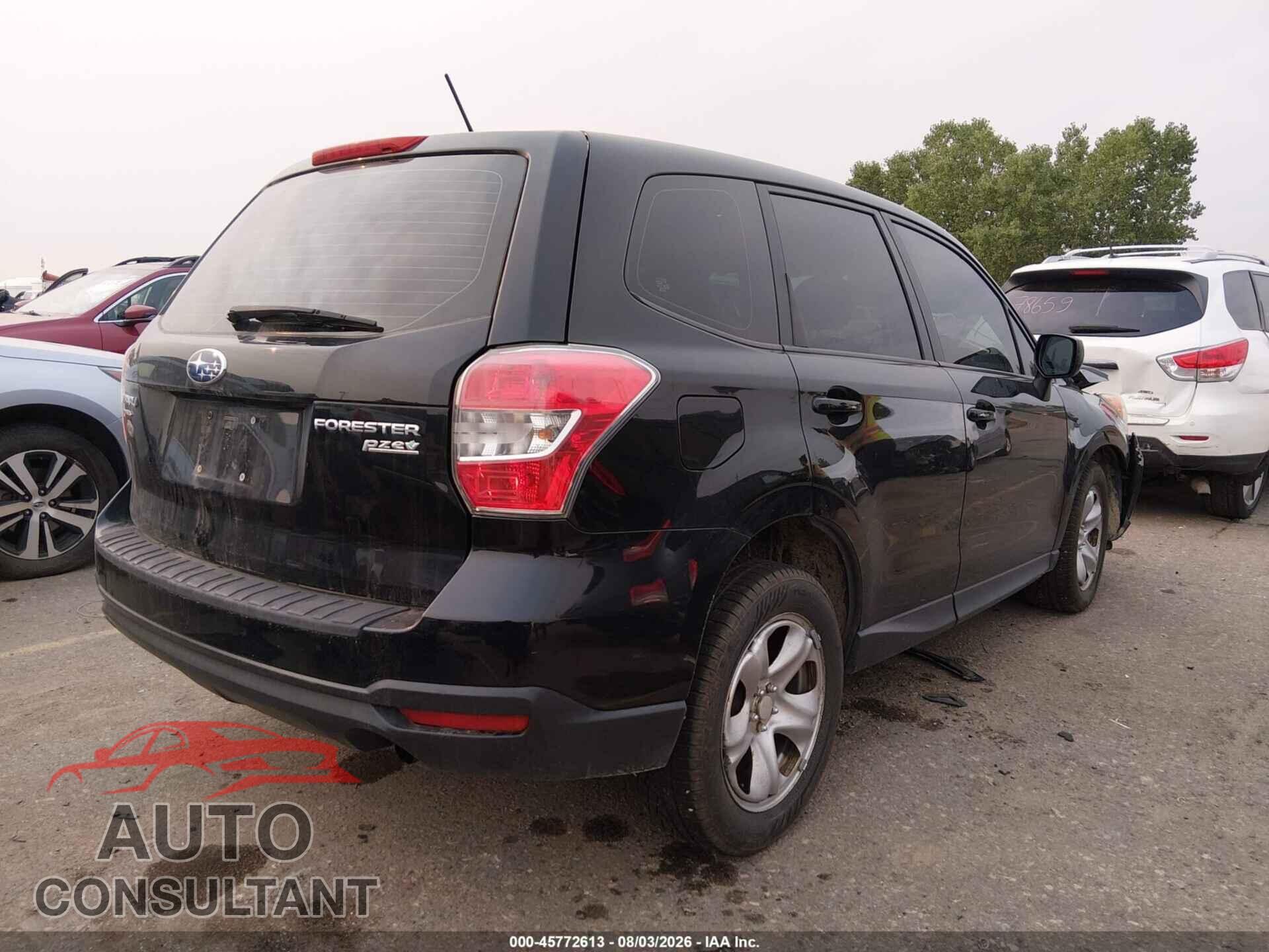 SUBARU FORESTER 2014 - JF2SJAAC9EH428521