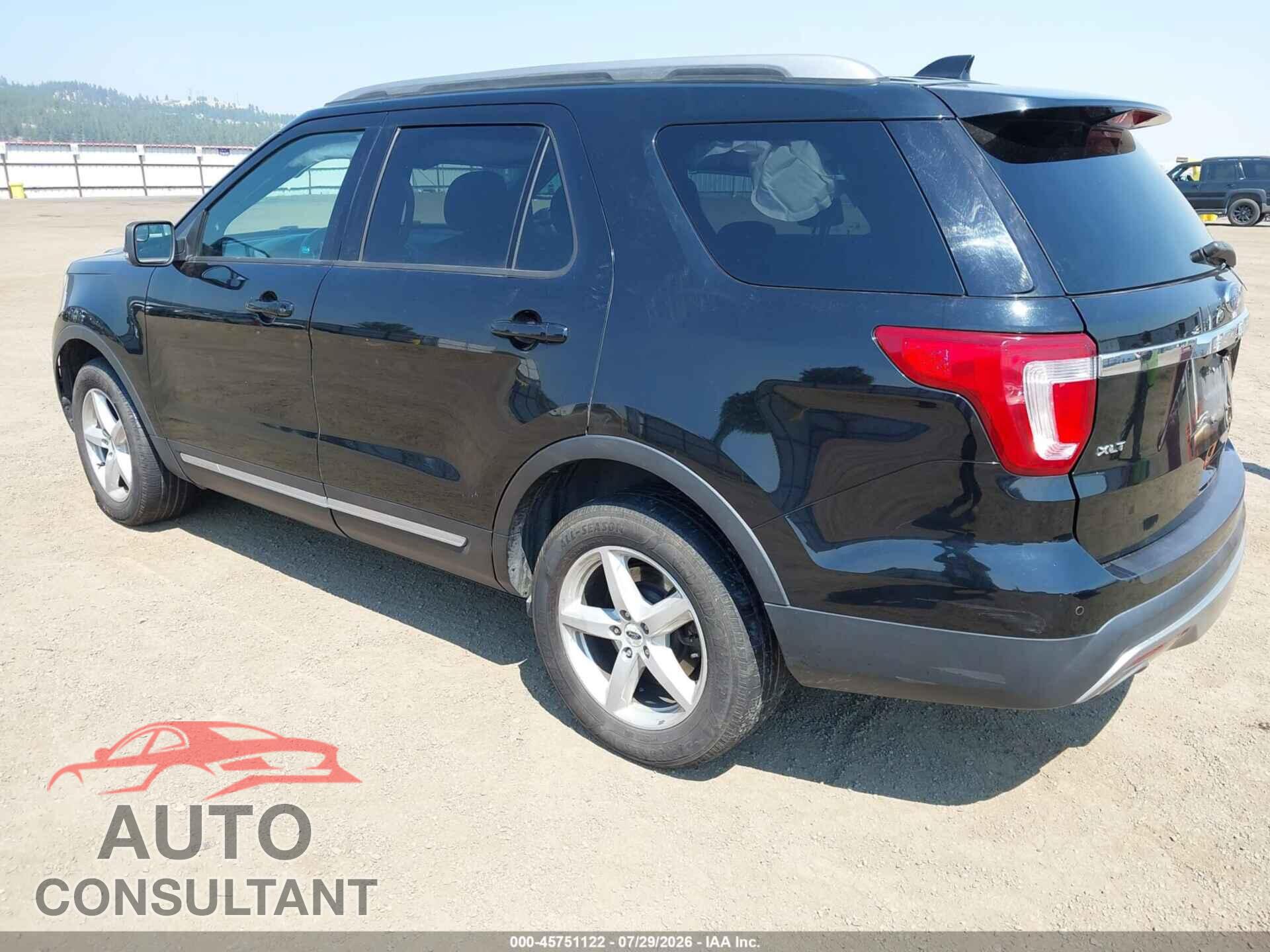 FORD EXPLORER 2017 - 1FM5K8D81HGD97134