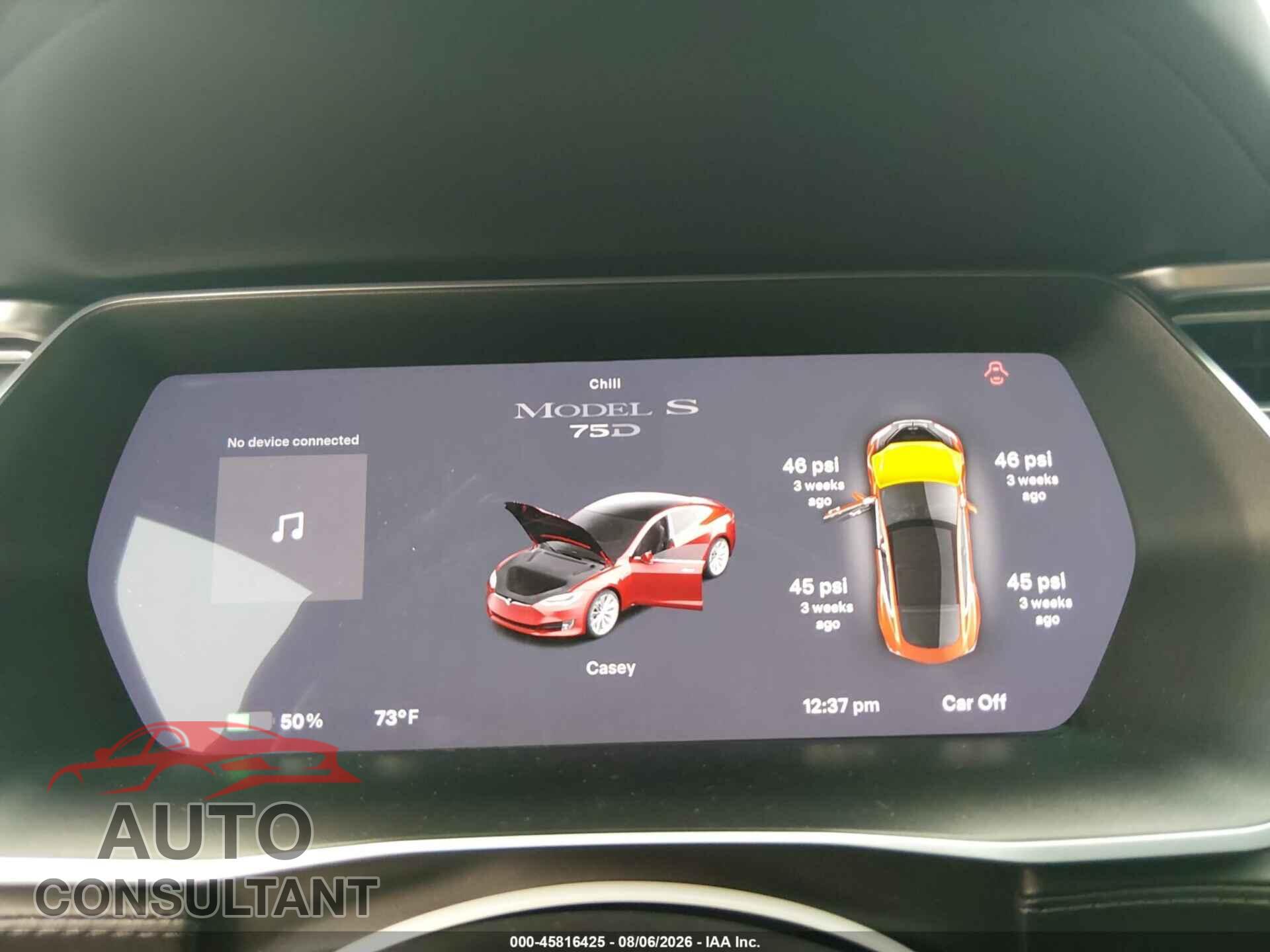 TESLA MODEL S 2017 - 5YJSA1E22HF199457