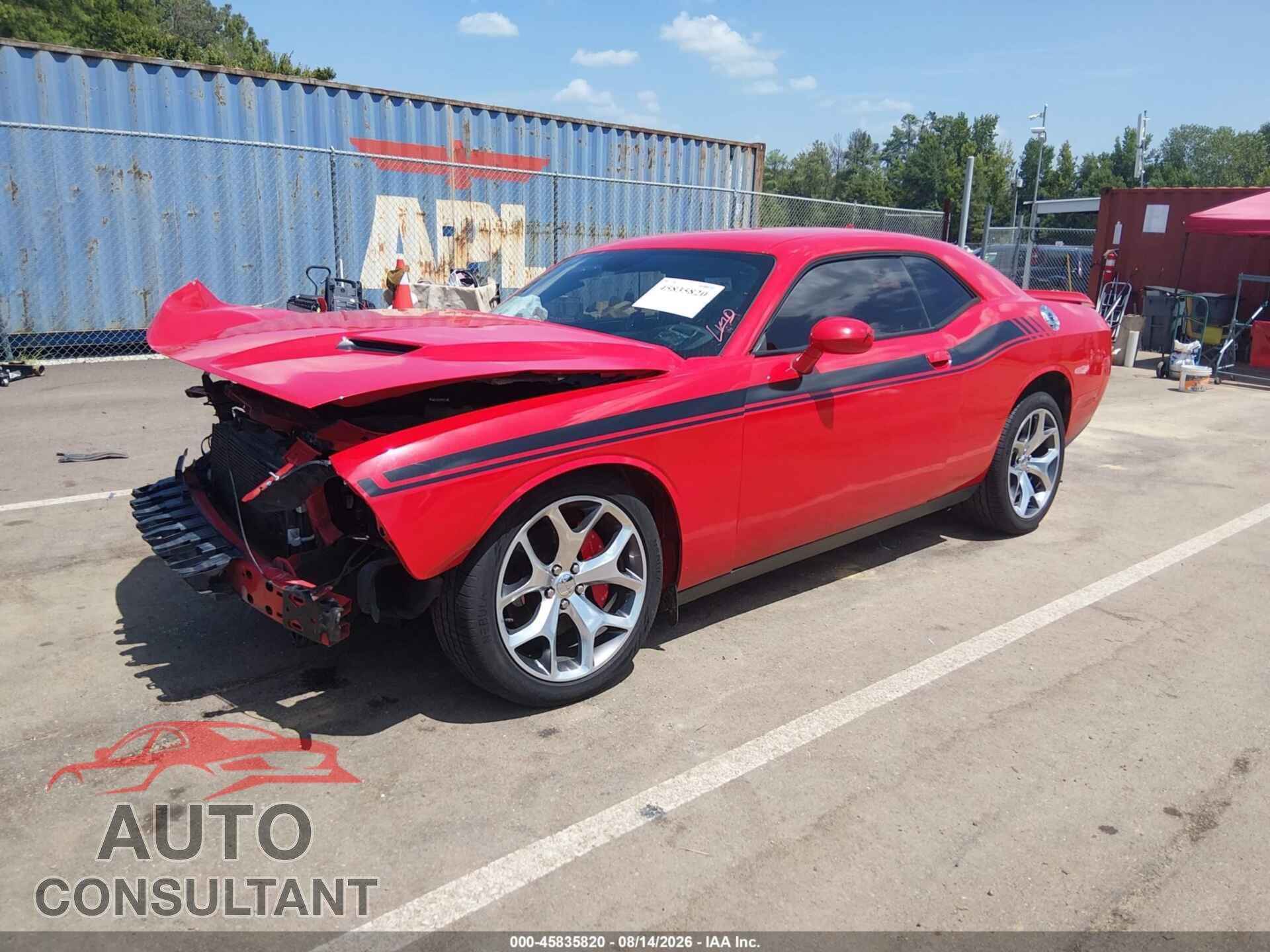 DODGE CHALLENGER 2015 - 2C3CDZBG6FH855522