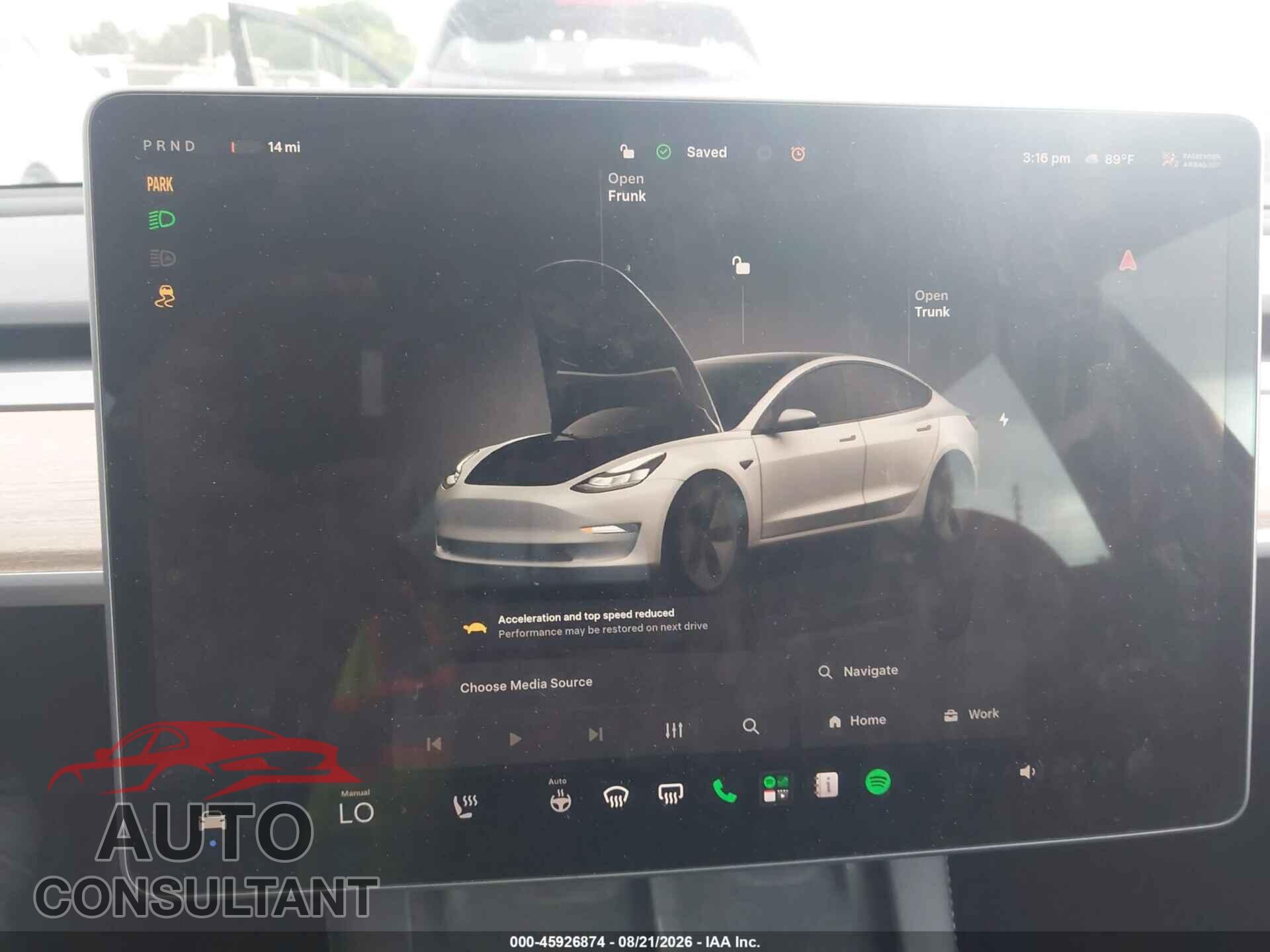 TESLA MODEL 3 2023 - 5YJ3E1EA9PF382479