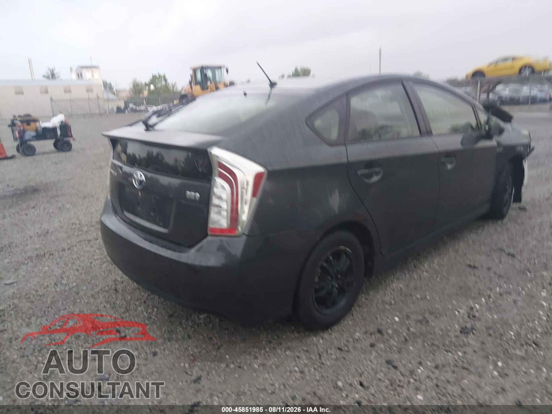 TOYOTA PRIUS 2012 - JTDKN3DU7C1522843