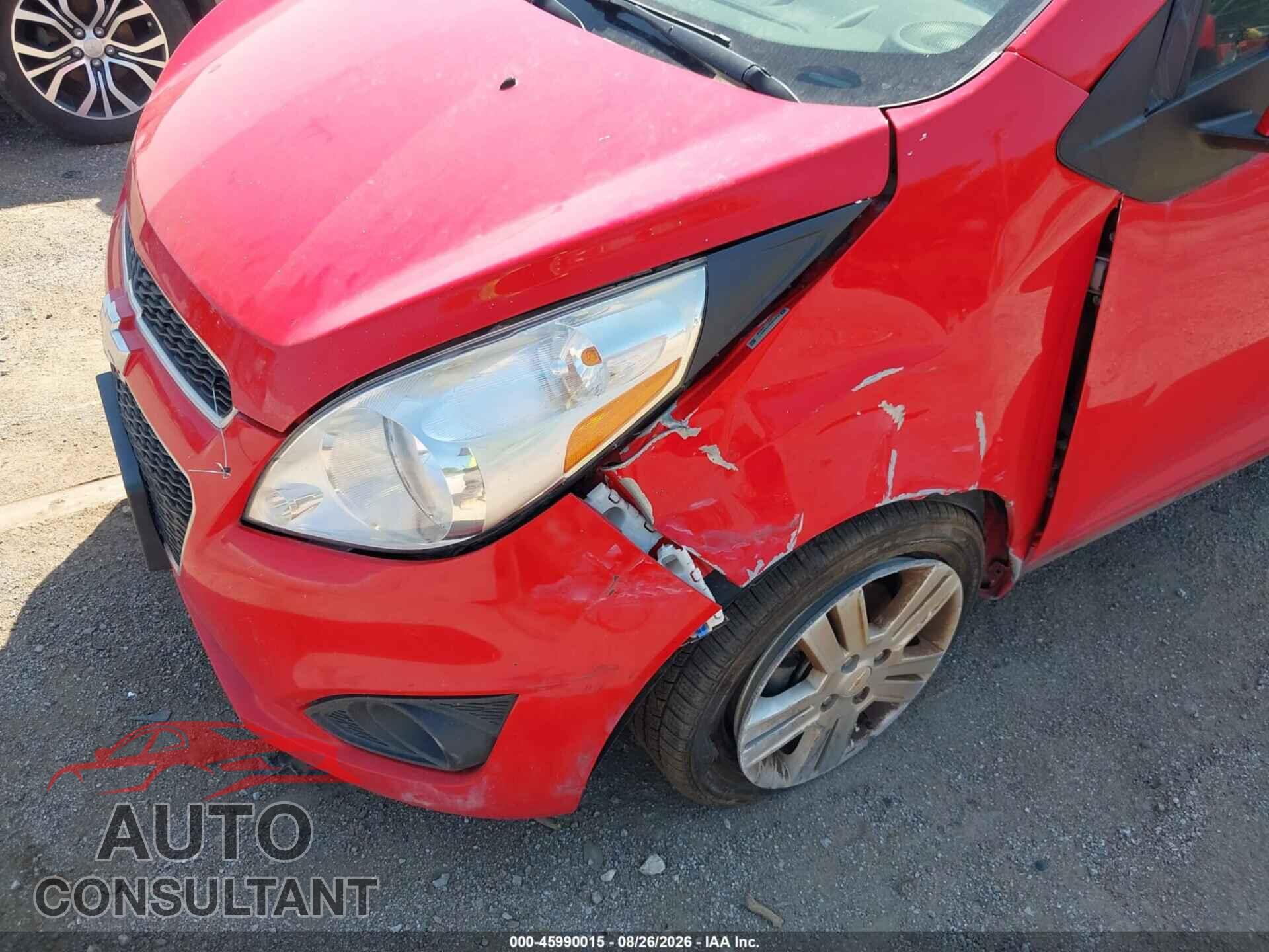 CHEVROLET SPARK 2015 - KL8CD6S94FC802471