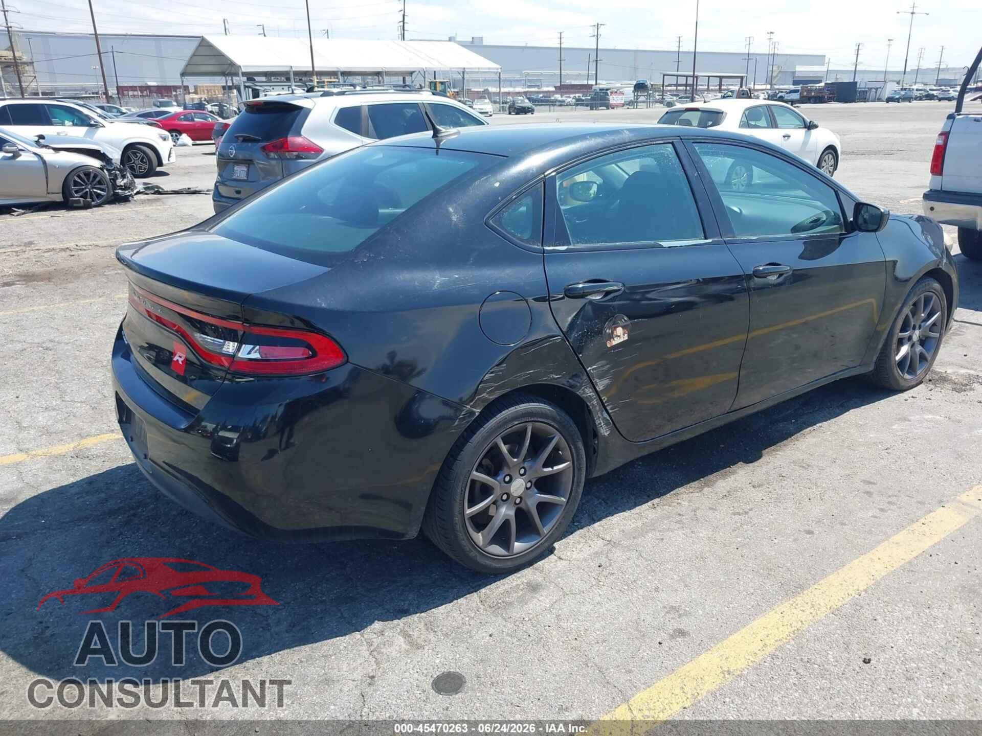 DODGE DART 2016 - 1C3CDFAA6GD564335