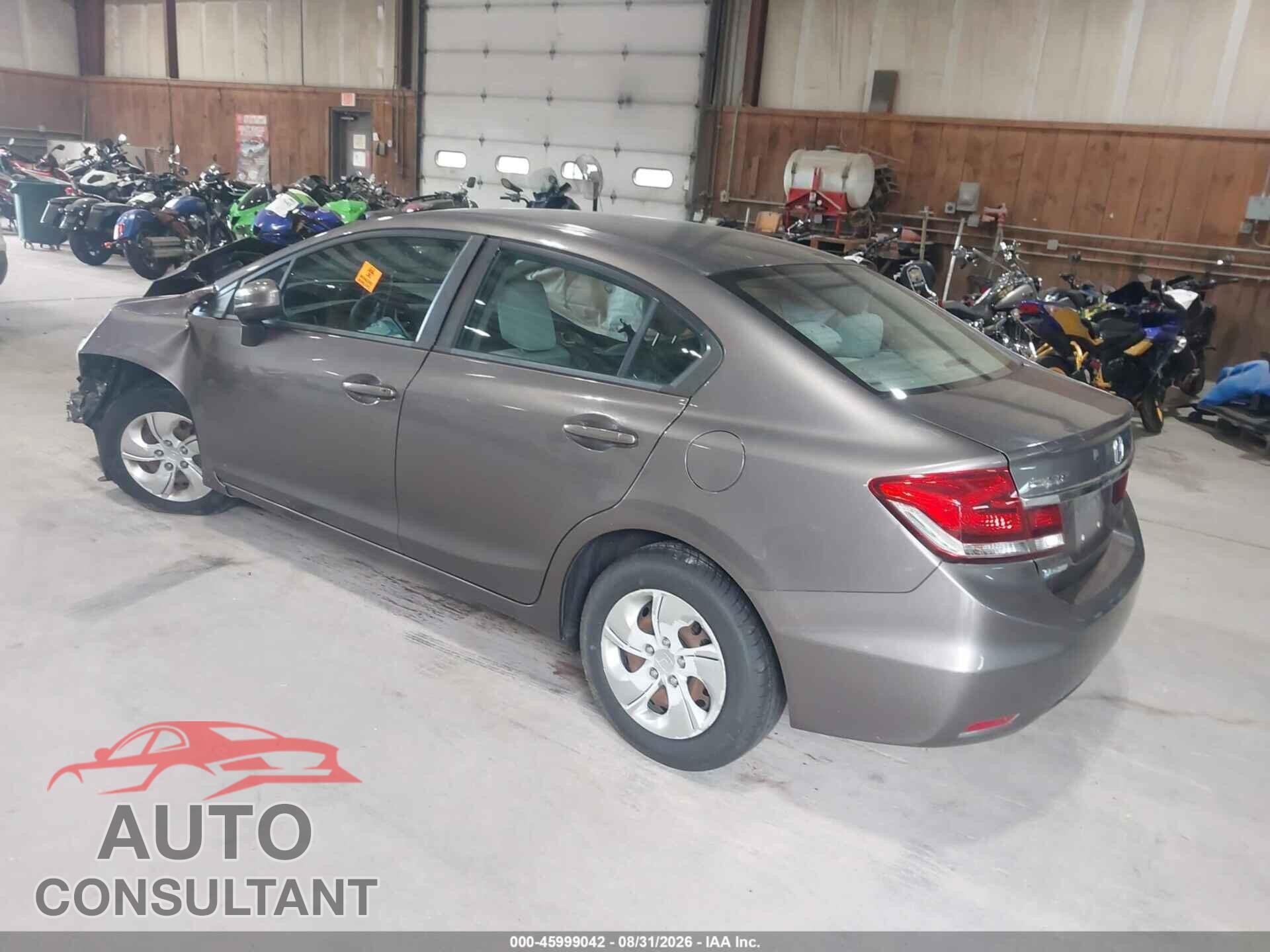 HONDA CIVIC 2014 - 19XFB2F59EE246210