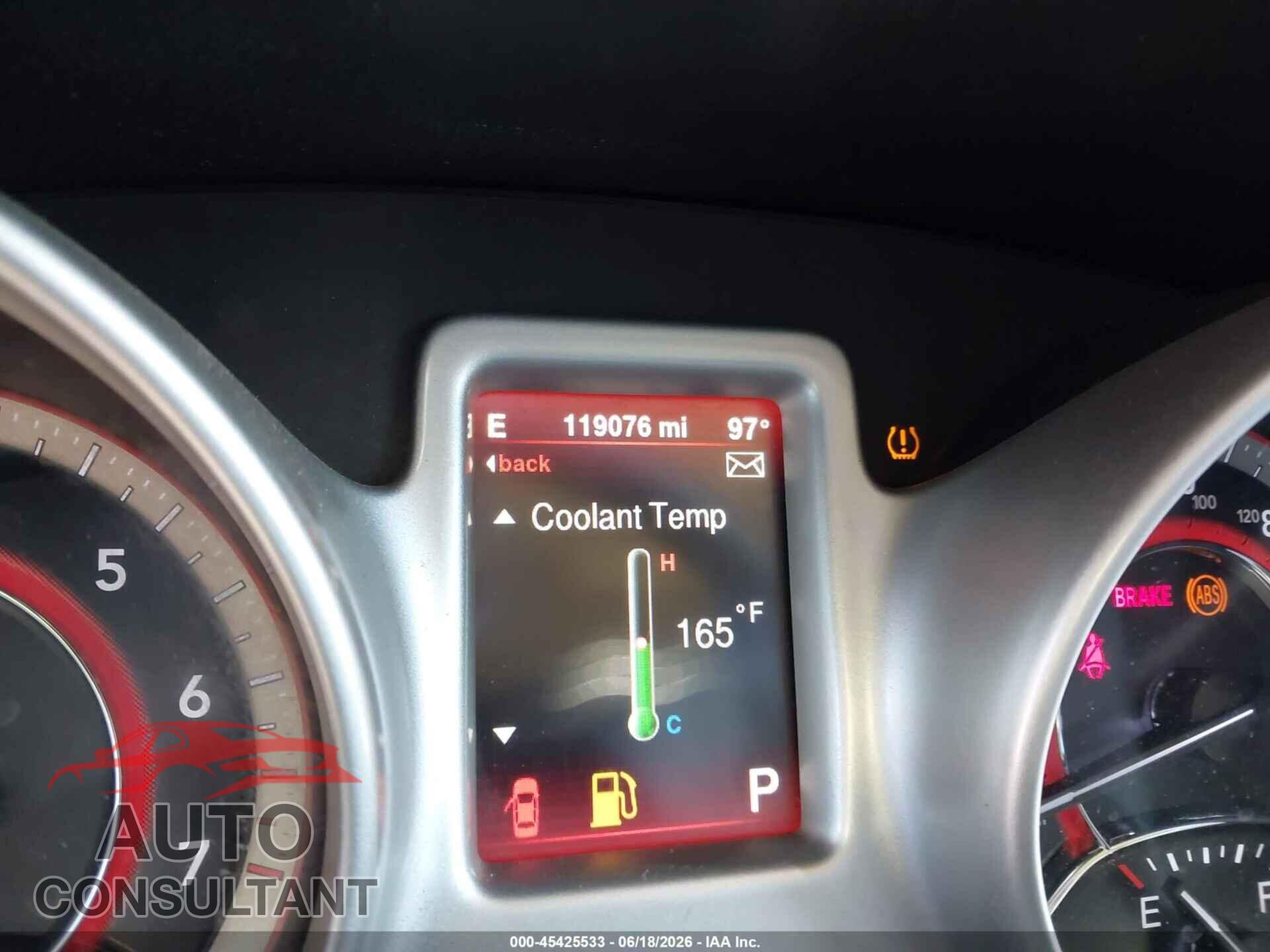 DODGE JOURNEY 2015 - 3C4PDCBB1FT669960