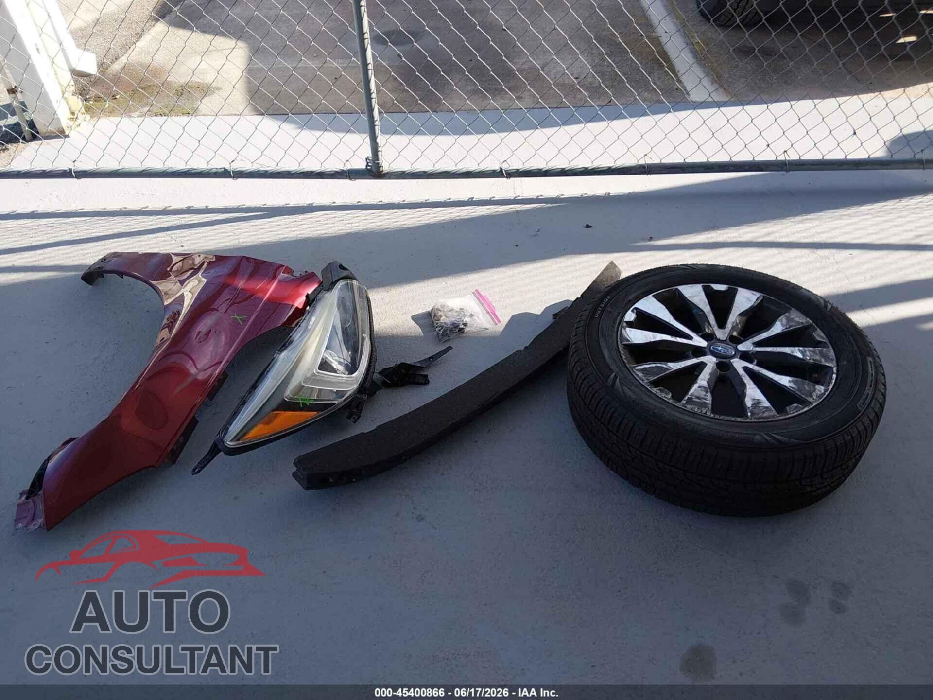 SUBARU OUTBACK 2017 - 4S4BSANC4H3387556