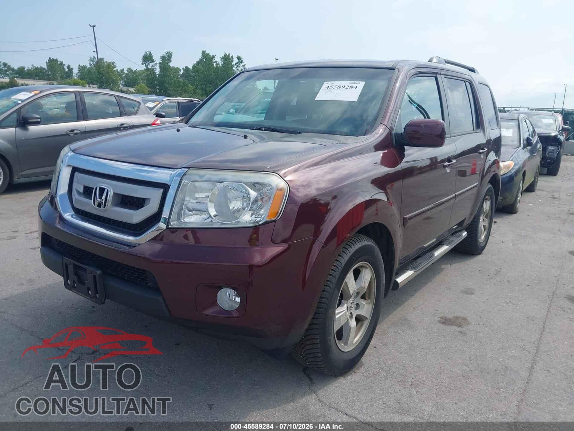 HONDA PILOT 2011 - 5FNYF4H55BB001464