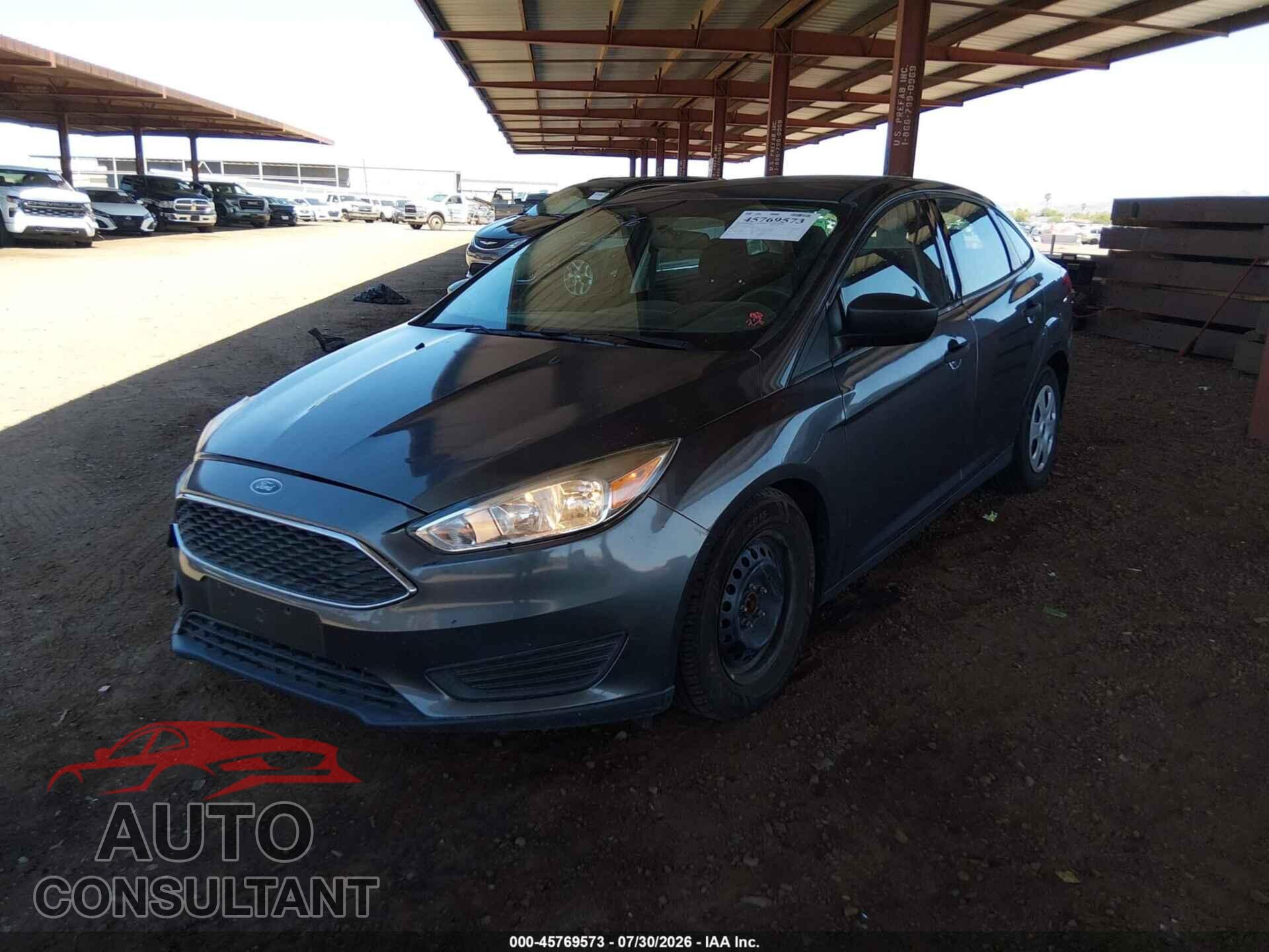 FORD FOCUS 2017 - 1FADP3E24HL333424