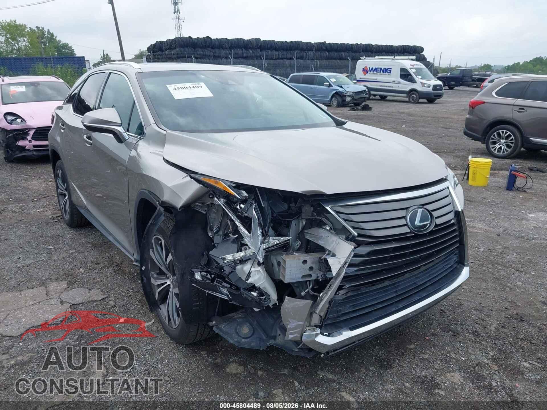 LEXUS RX 2017 - 2T2BZMCA5HC125504