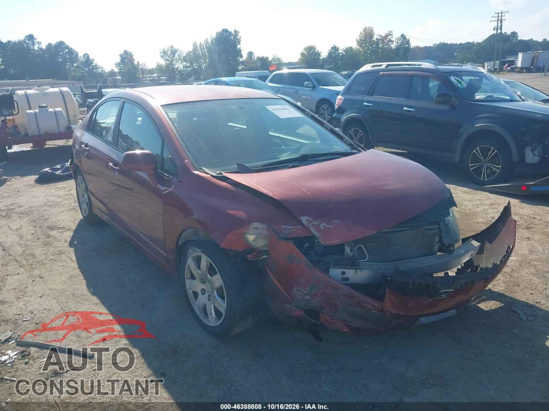 HONDA CIVIC 2009 - 2HGFA16539H327874