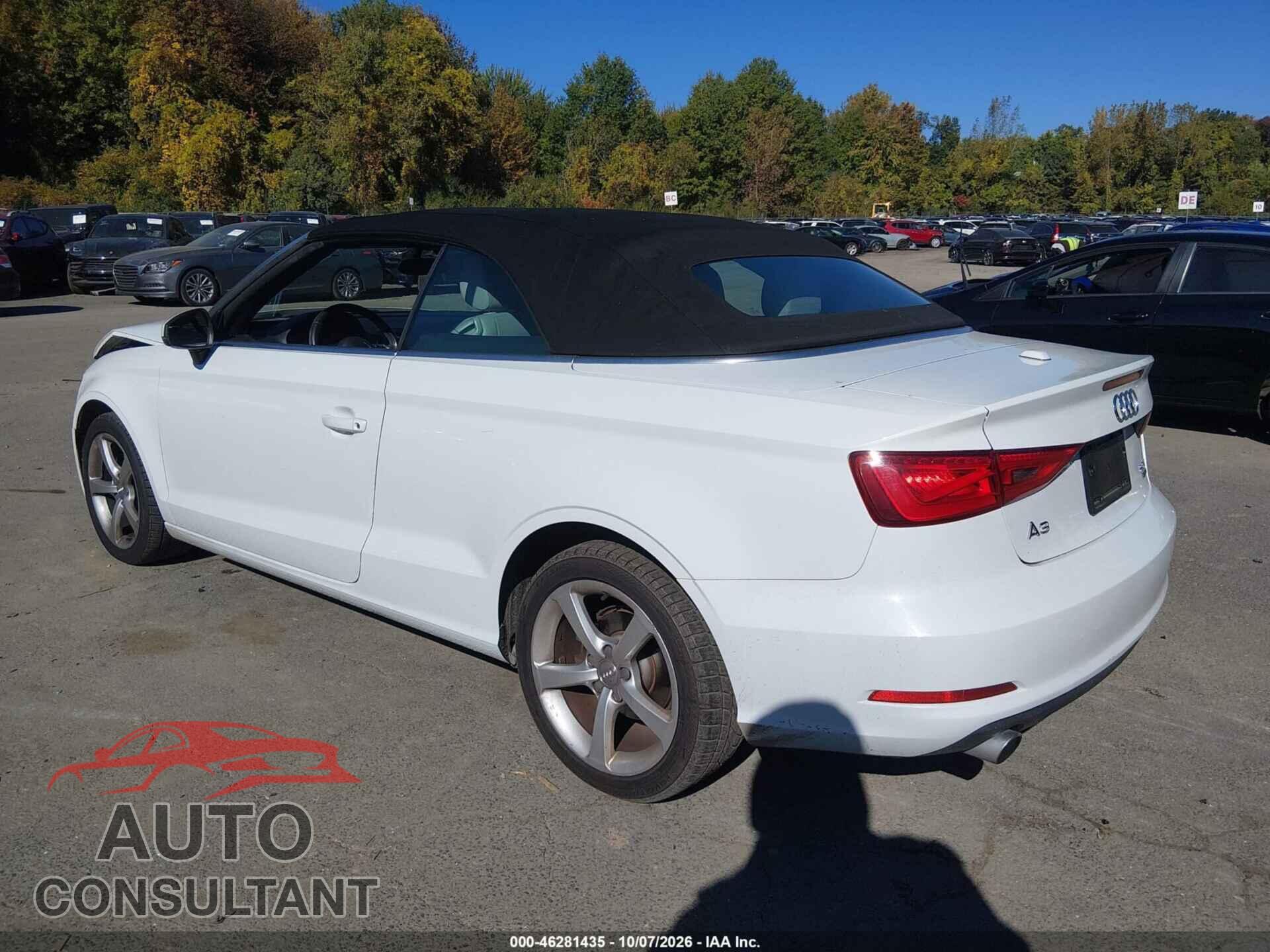 AUDI A3 2015 - WAU7FLFF1F1107861