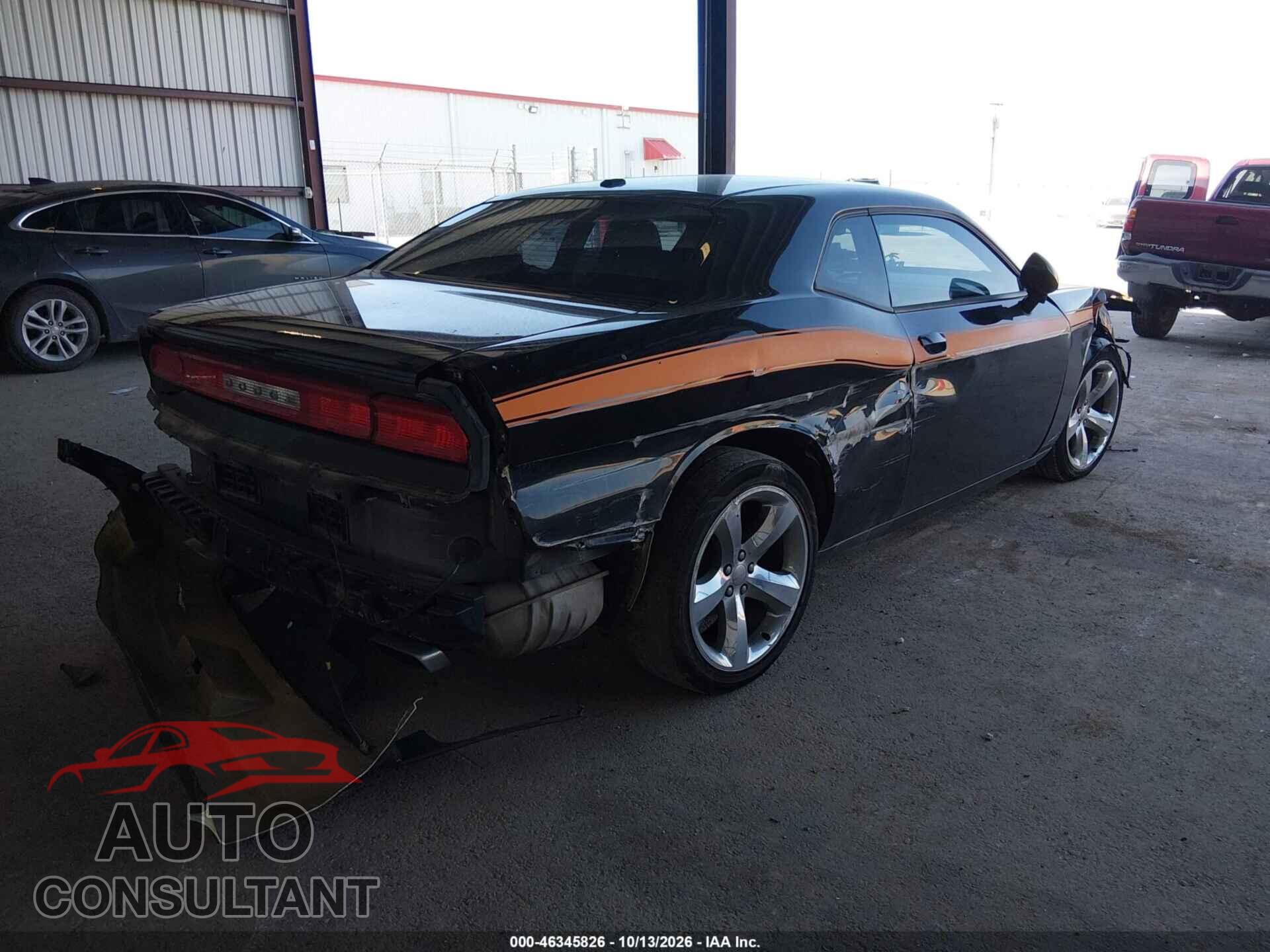 DODGE CHALLENGER 2012 - 2C3CDYAG9CH101330