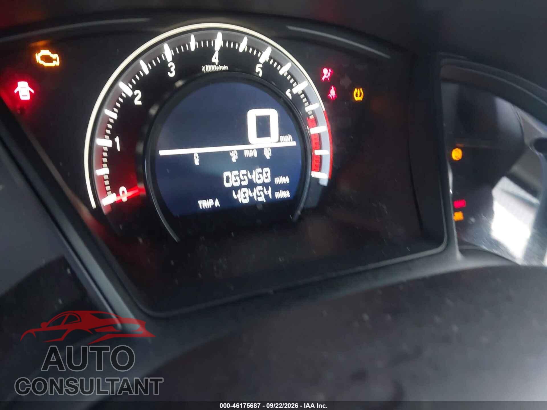HONDA CIVIC 2017 - 19XFC2F54HE004782