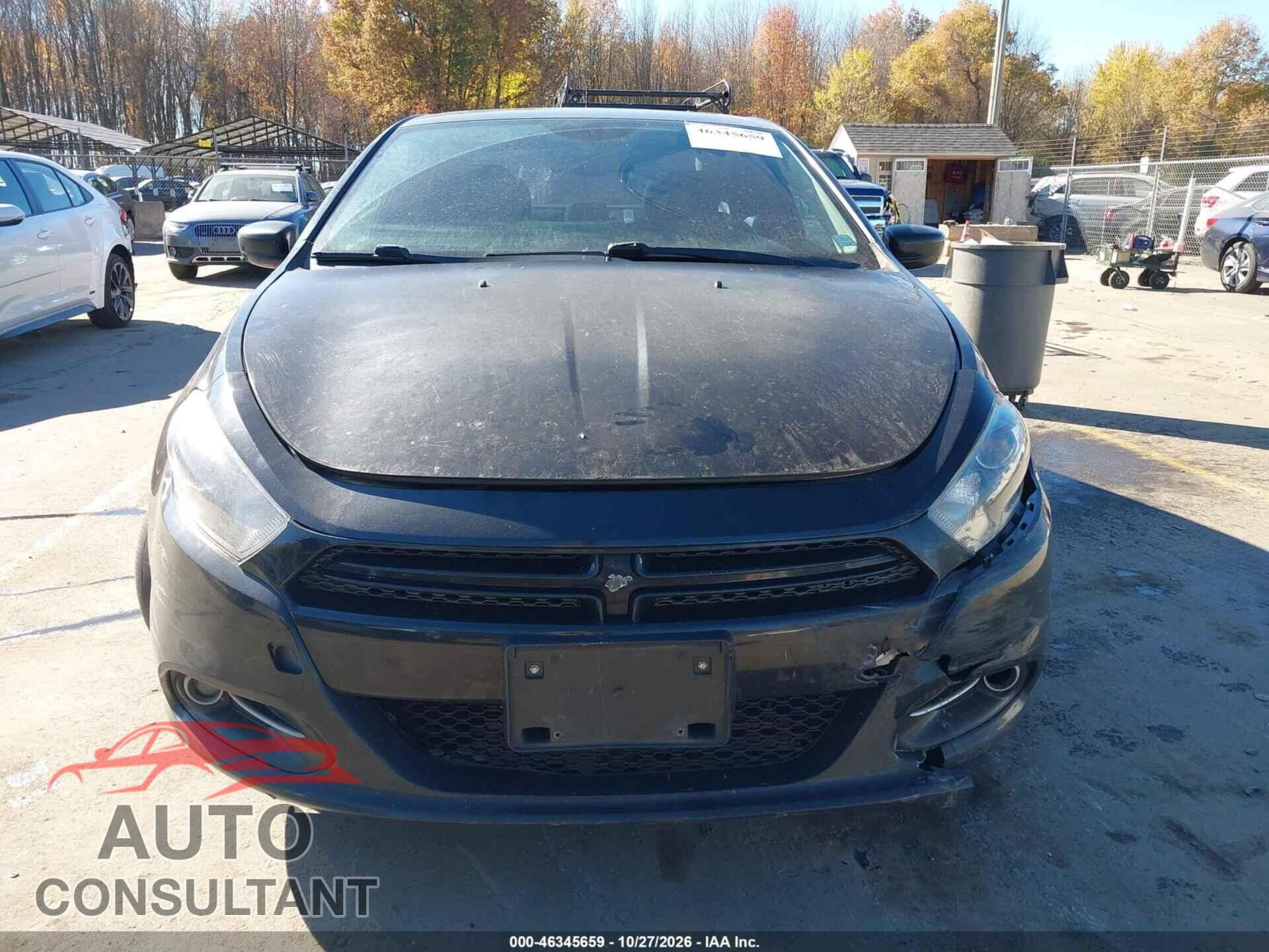 DODGE DART 2013 - 1C3CDFBA8DD340610