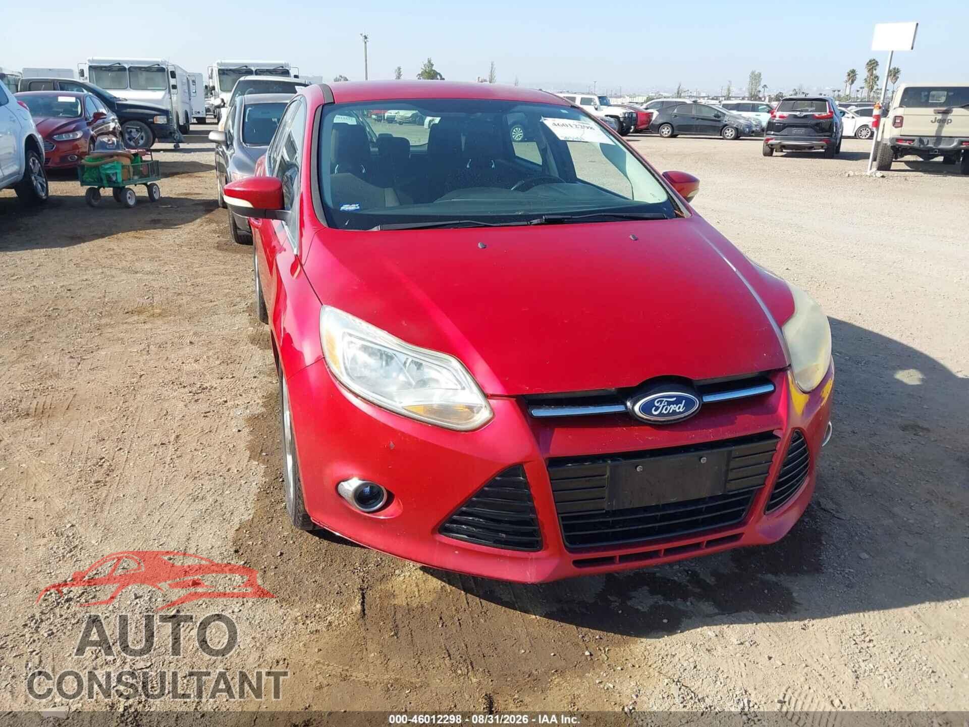 FORD FOCUS 2012 - 1FAHP3M25CL105105
