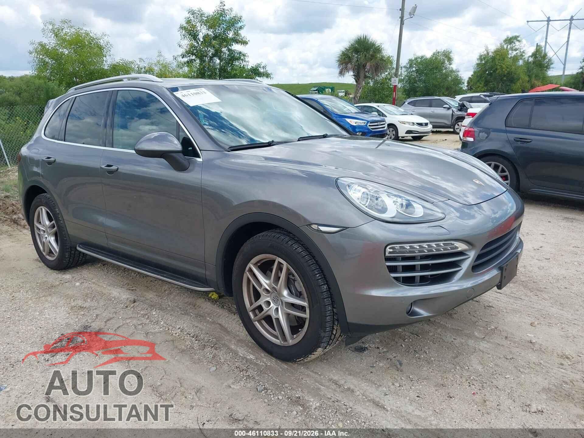 PORSCHE CAYENNE 2013 - WP1AF2A26DLA42514