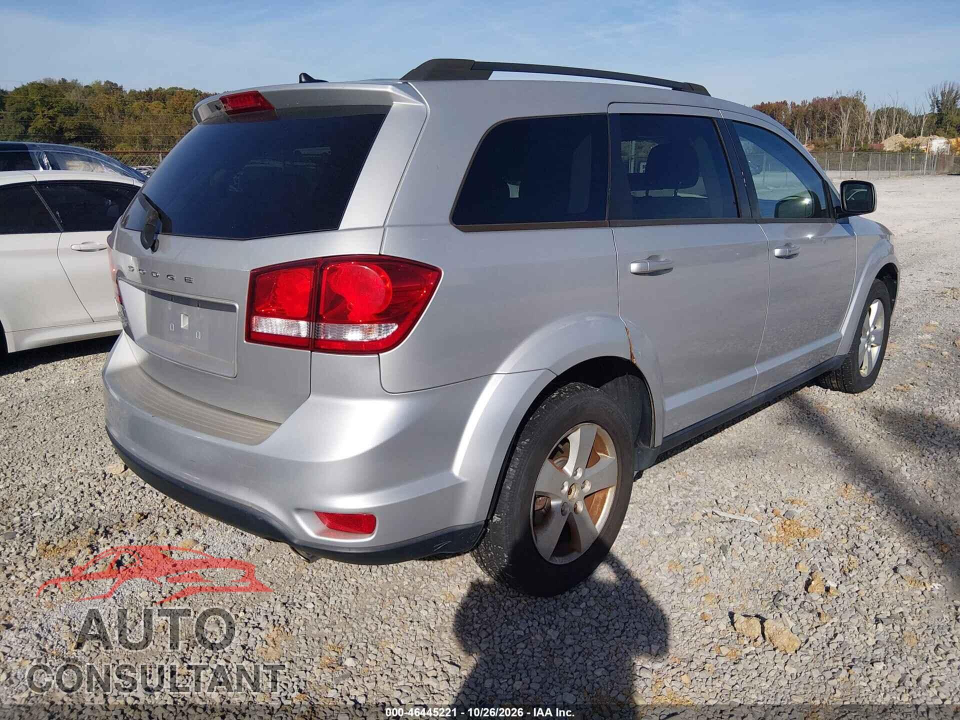 DODGE JOURNEY 2012 - 3C4PDDBG2CT159923