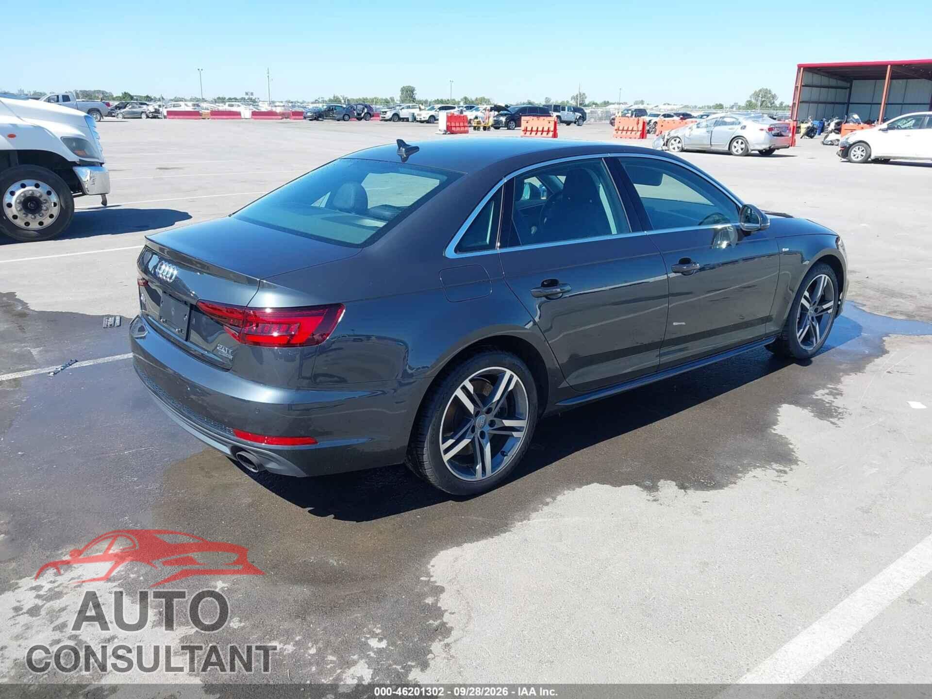 AUDI A4 2018 - WAUFNAF48JN013169