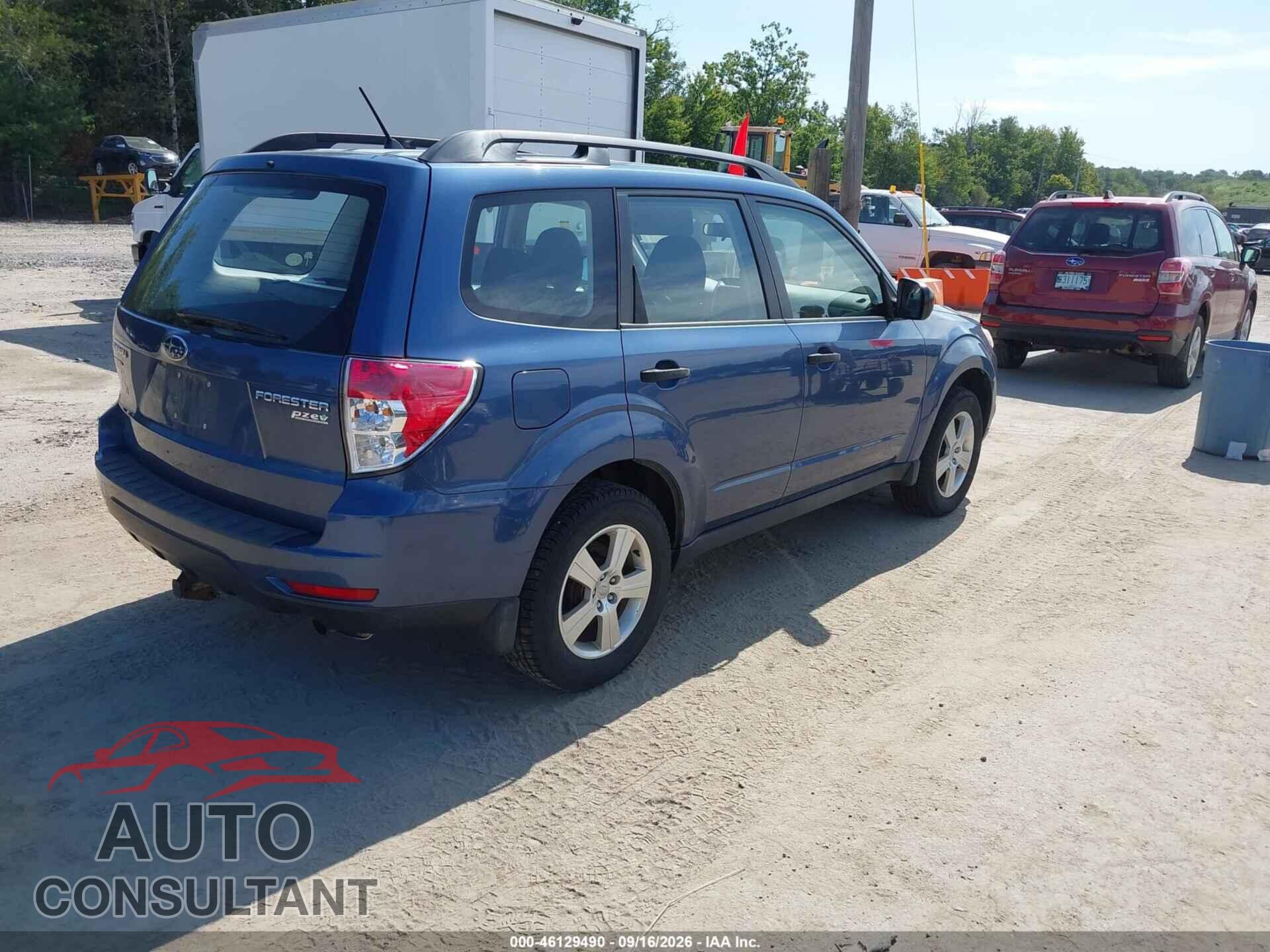SUBARU FORESTER 2012 - JF2SHABC4CH459702