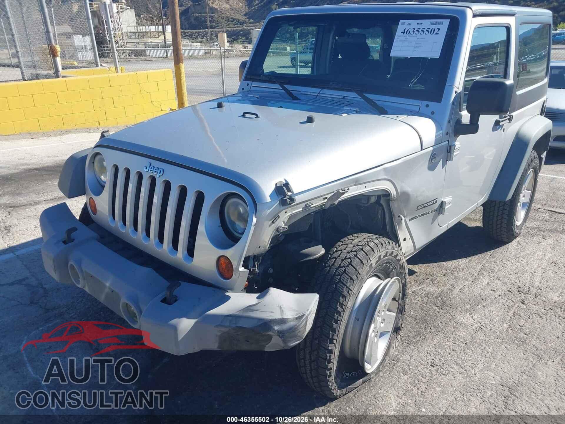 JEEP WRANGLER 2011 - 1J4AA2D11BL596232