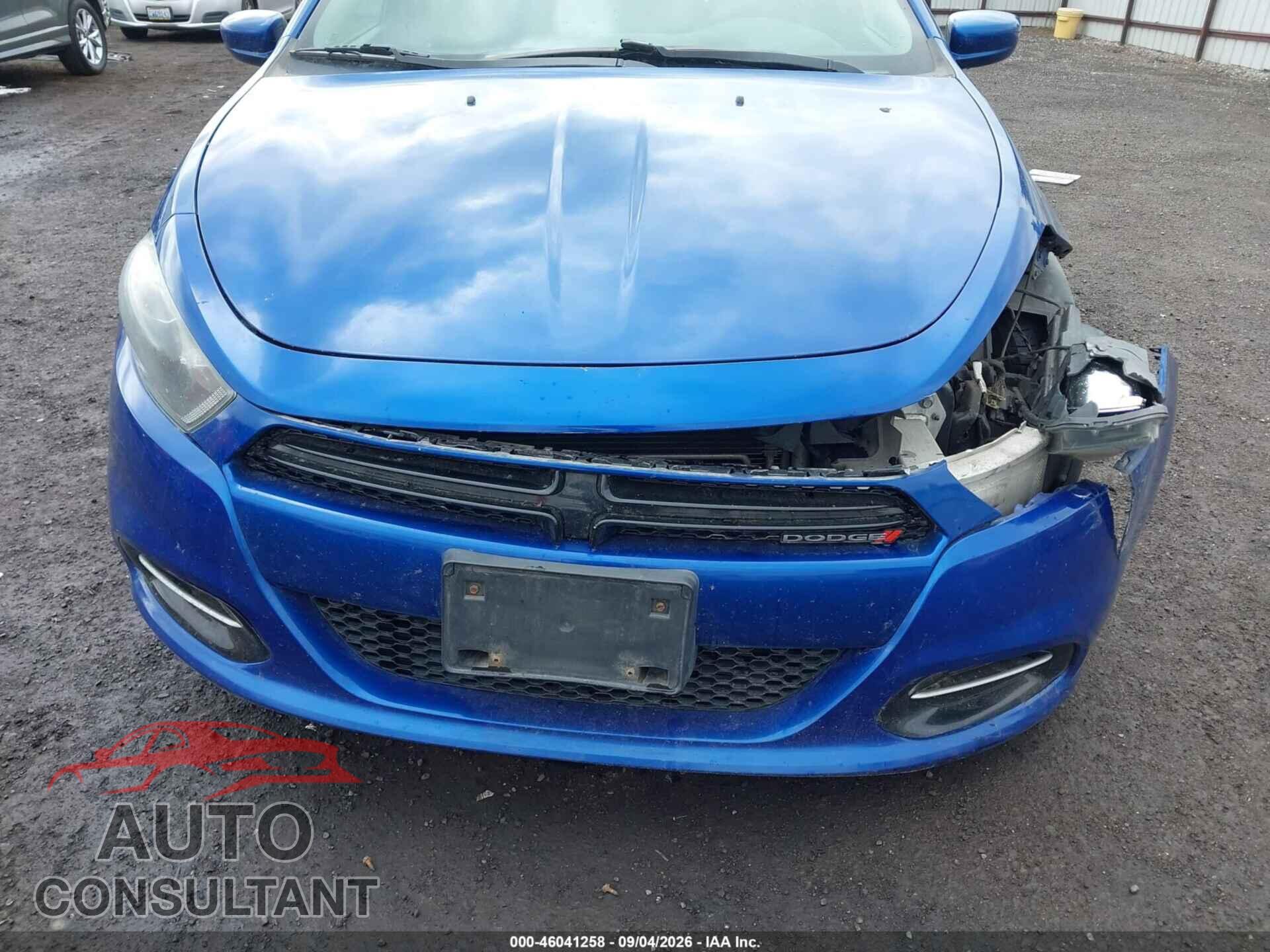 DODGE DART 2014 - 1C3CDFBBXED702575